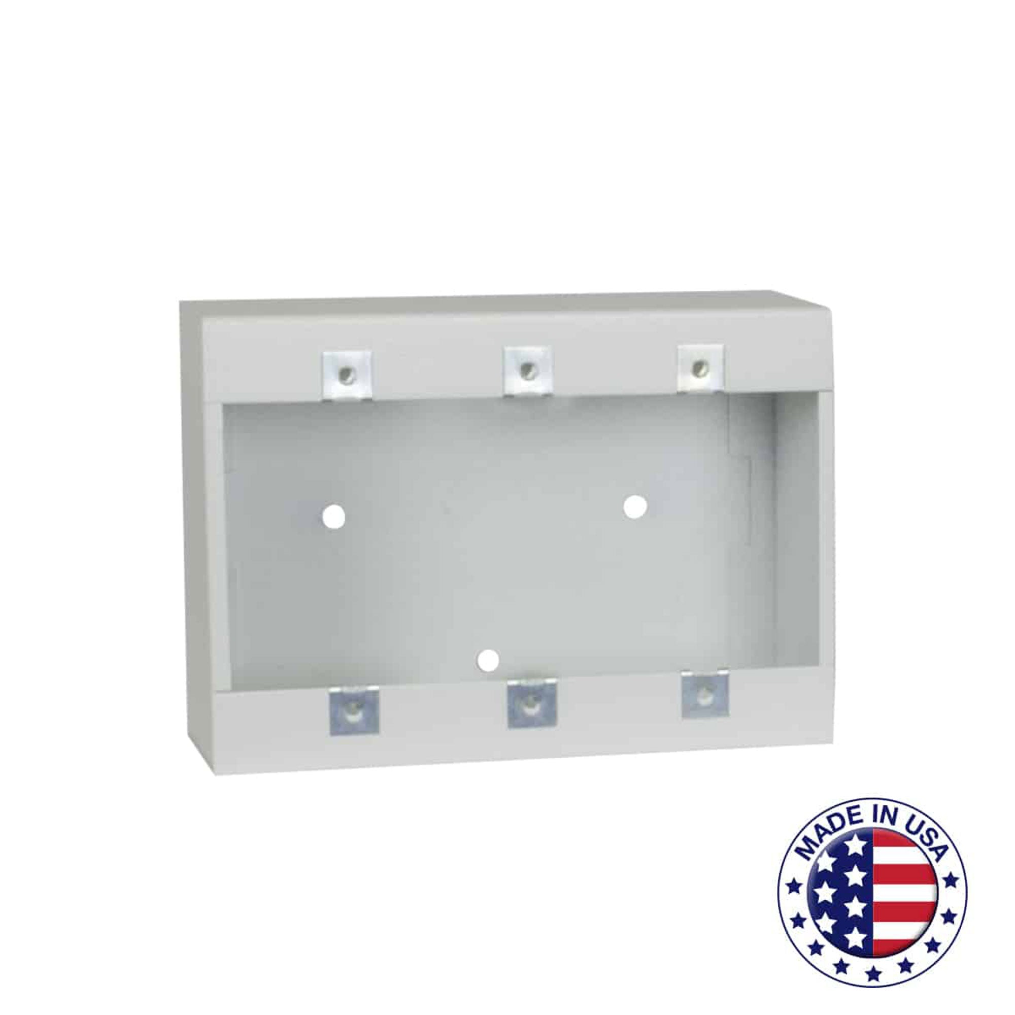 Lowell P1X-3 Surface-Mount Wall Box (3 Gang)