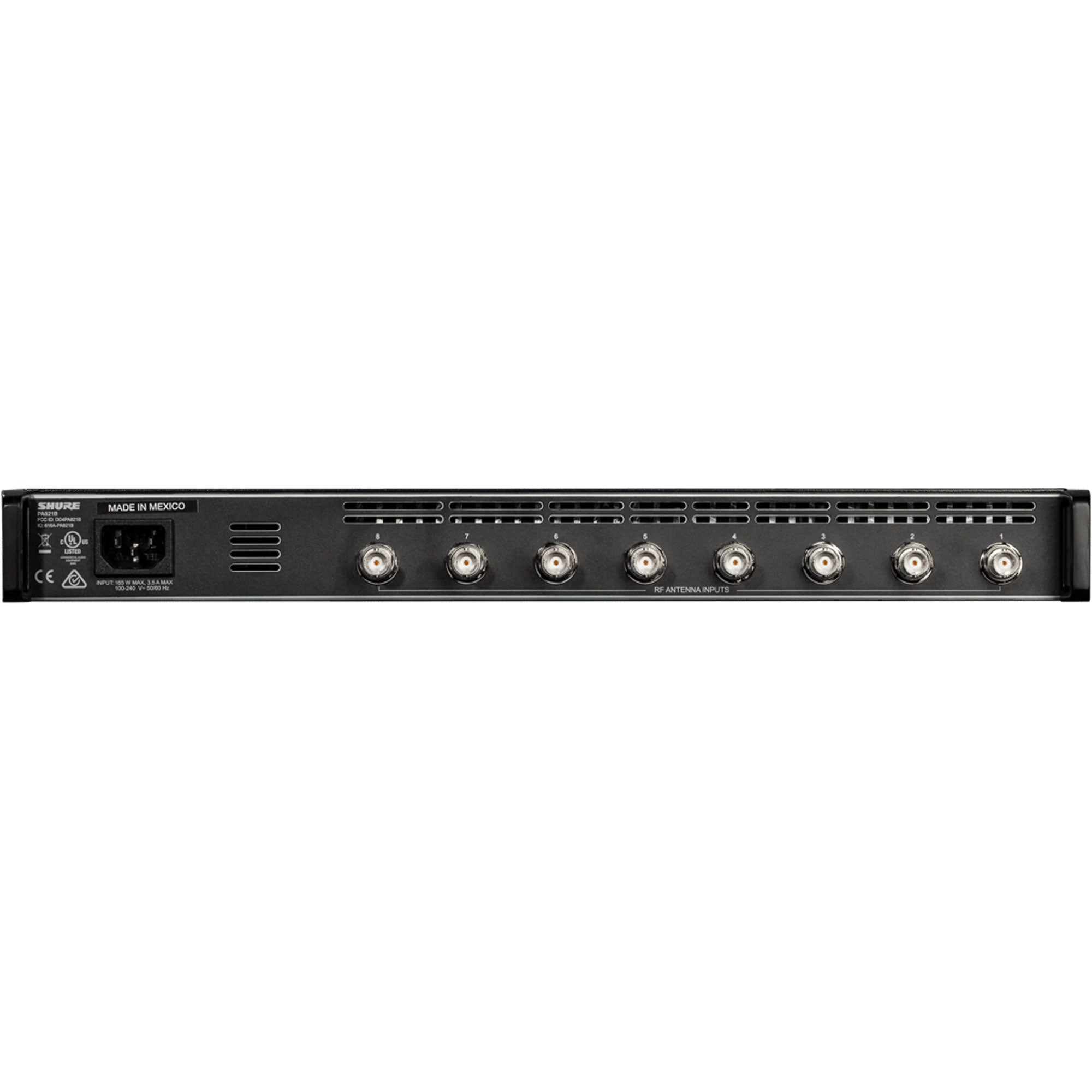 Shure PA821BX 8-Channel Antenna Combiner (865-960 MHz)