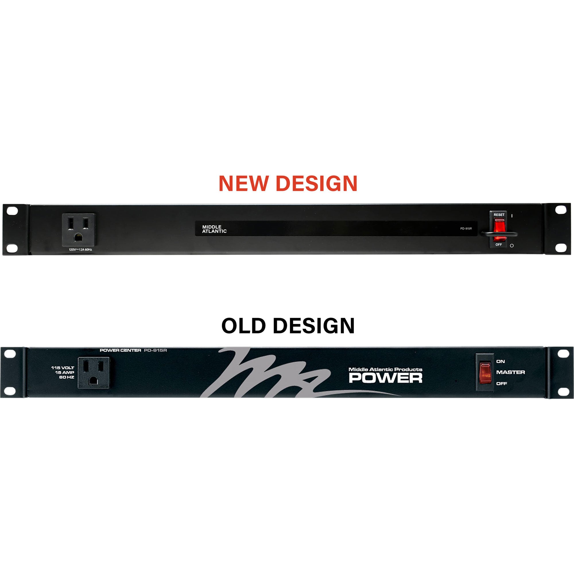 Middle Atlantic PD-915R Rackmount Power Strip (9-Outlet, 15 Amp)