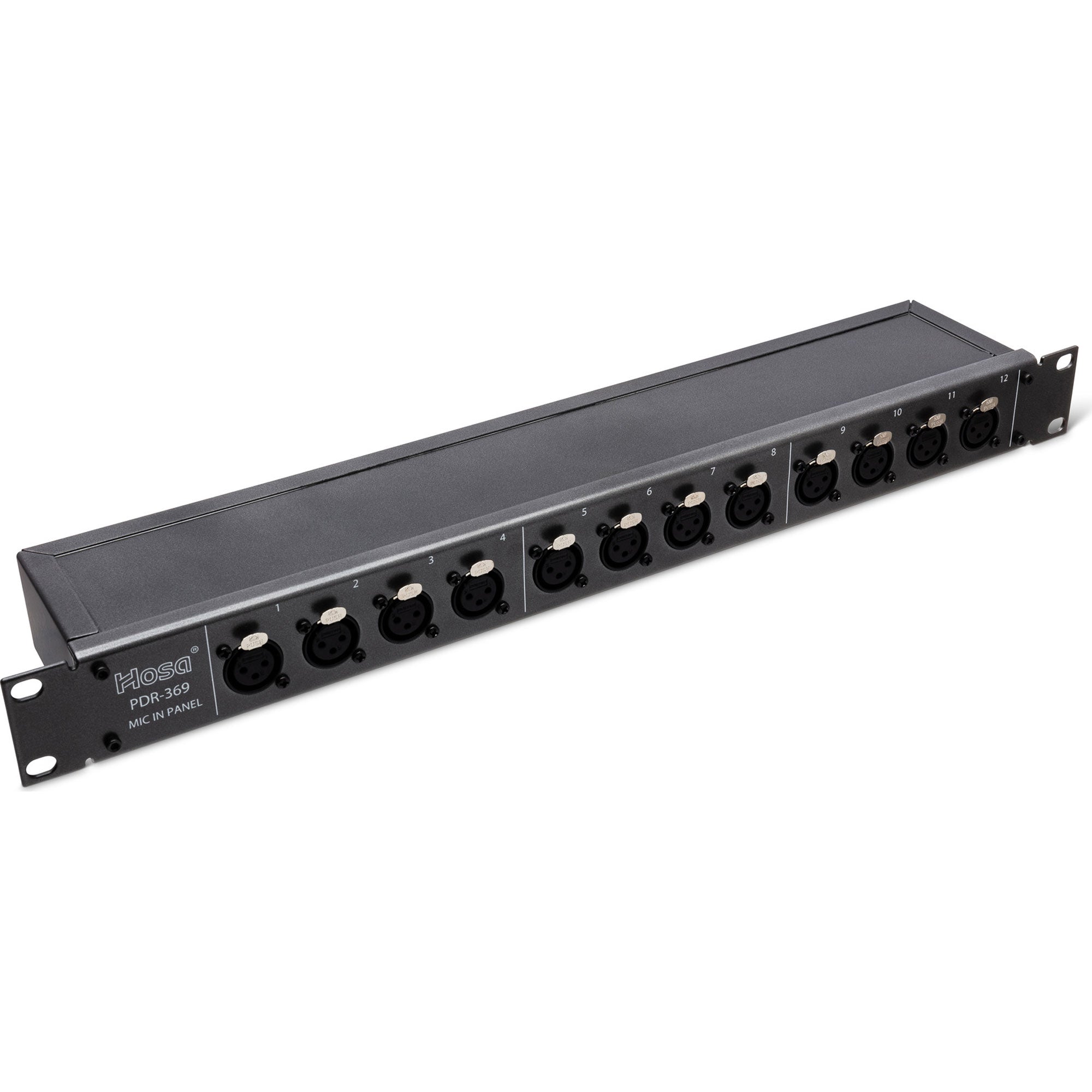 Hosa PDR-369 12-Point XLR Patch Bay