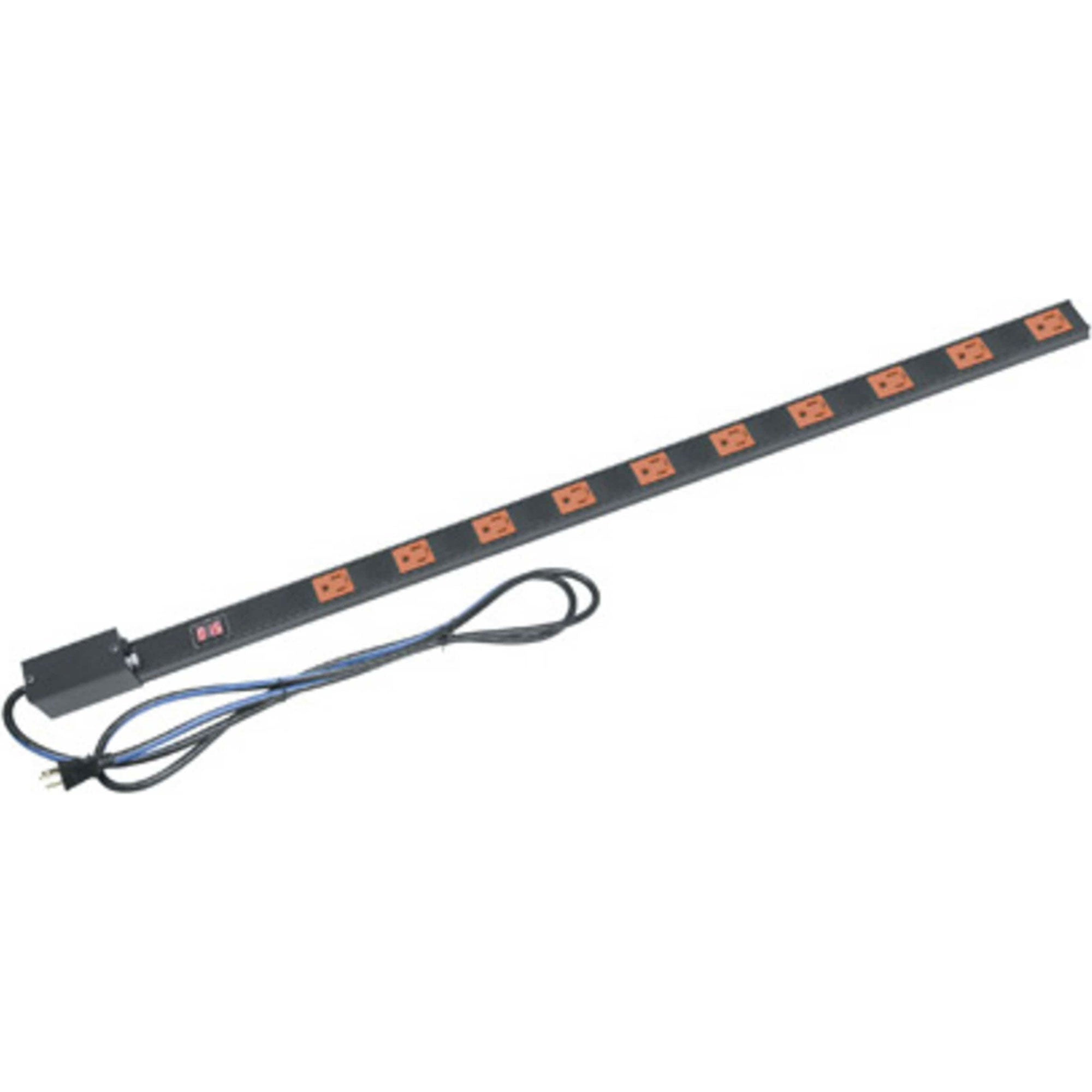 Middle Atlantic PDT-1015C-M-NS Thin Power Distribution Strip (15 Amp)