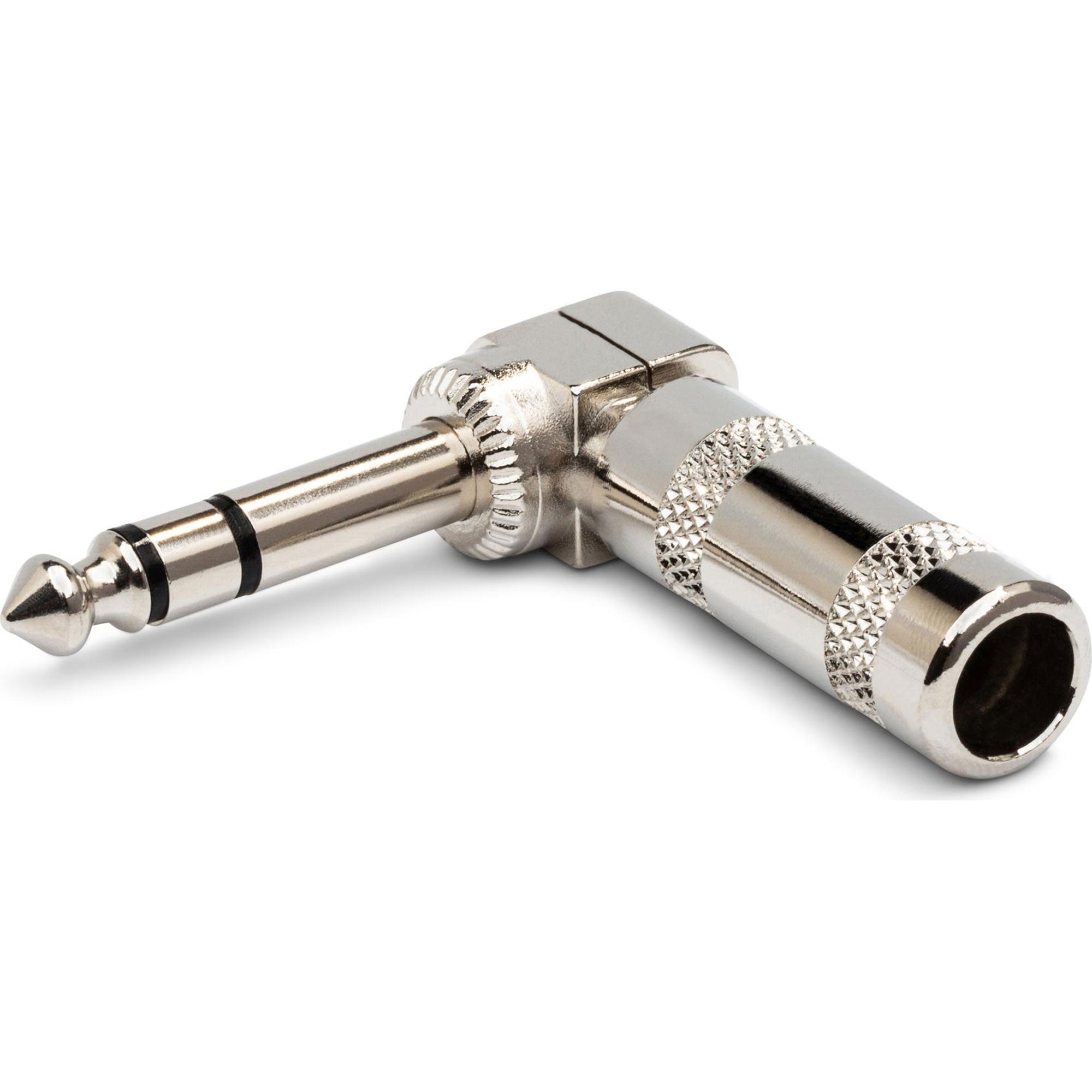 Hosa PRG-370S Right-Angle Stereo 1/4" Connector
