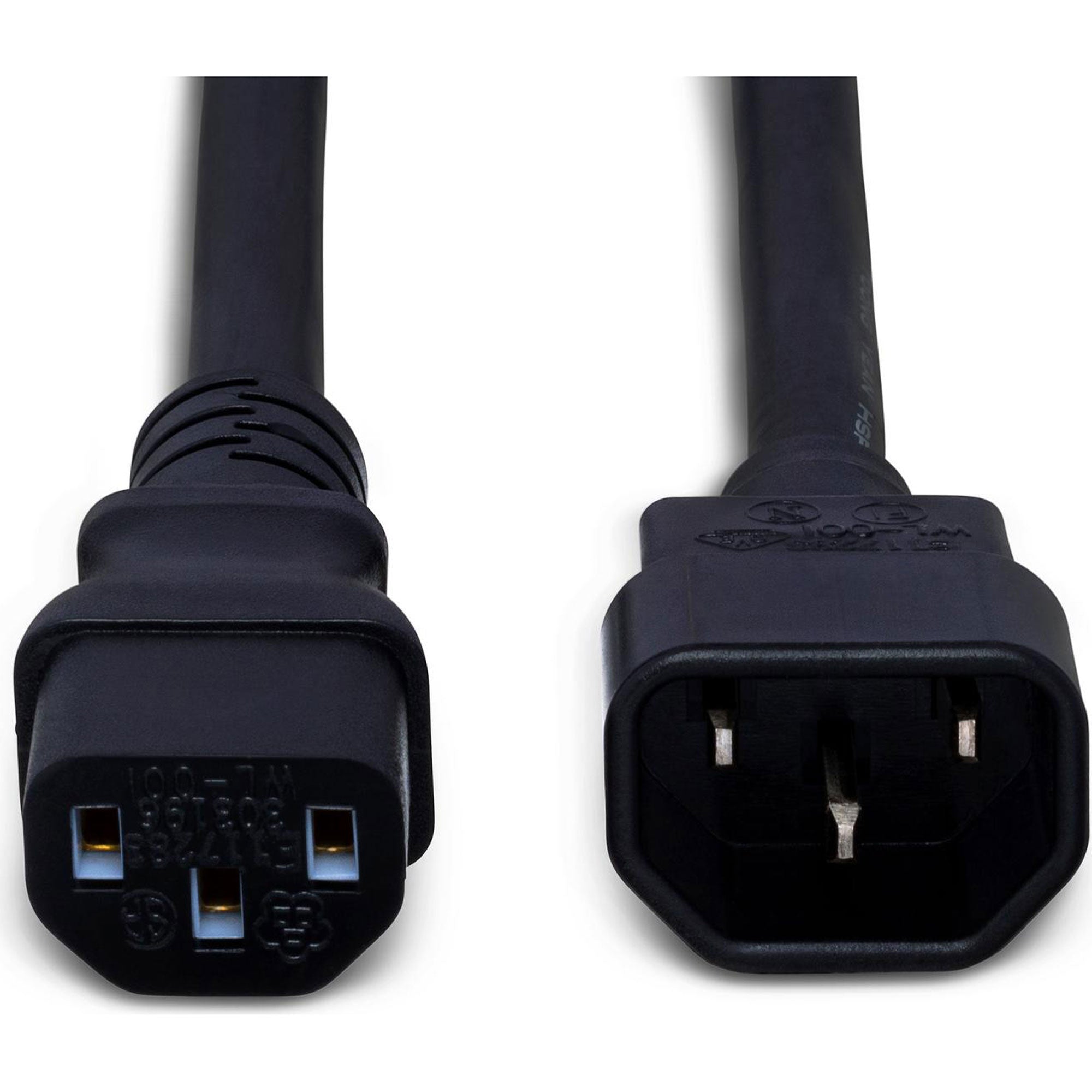 Hosa PWL-401.5 Power Extension Cord IEC C14 to IEC C13 (1.5')