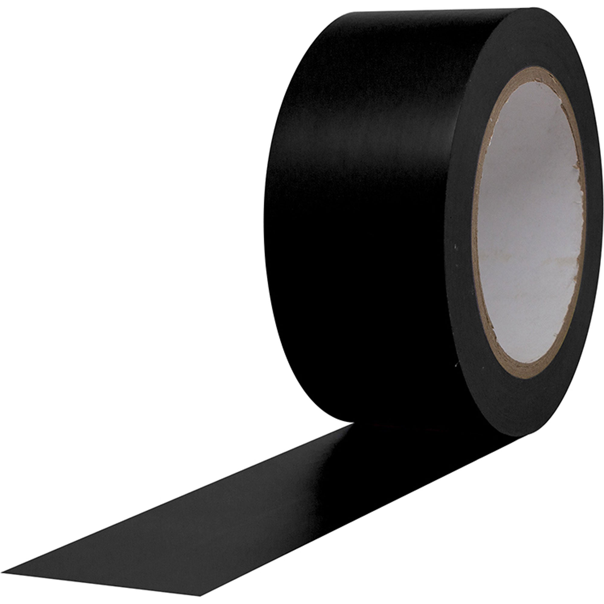 ProTapes Pro 50 Premium Vinyl Safety Marking and Dance Floor Splicing Tape 2" x 36yds (Black)