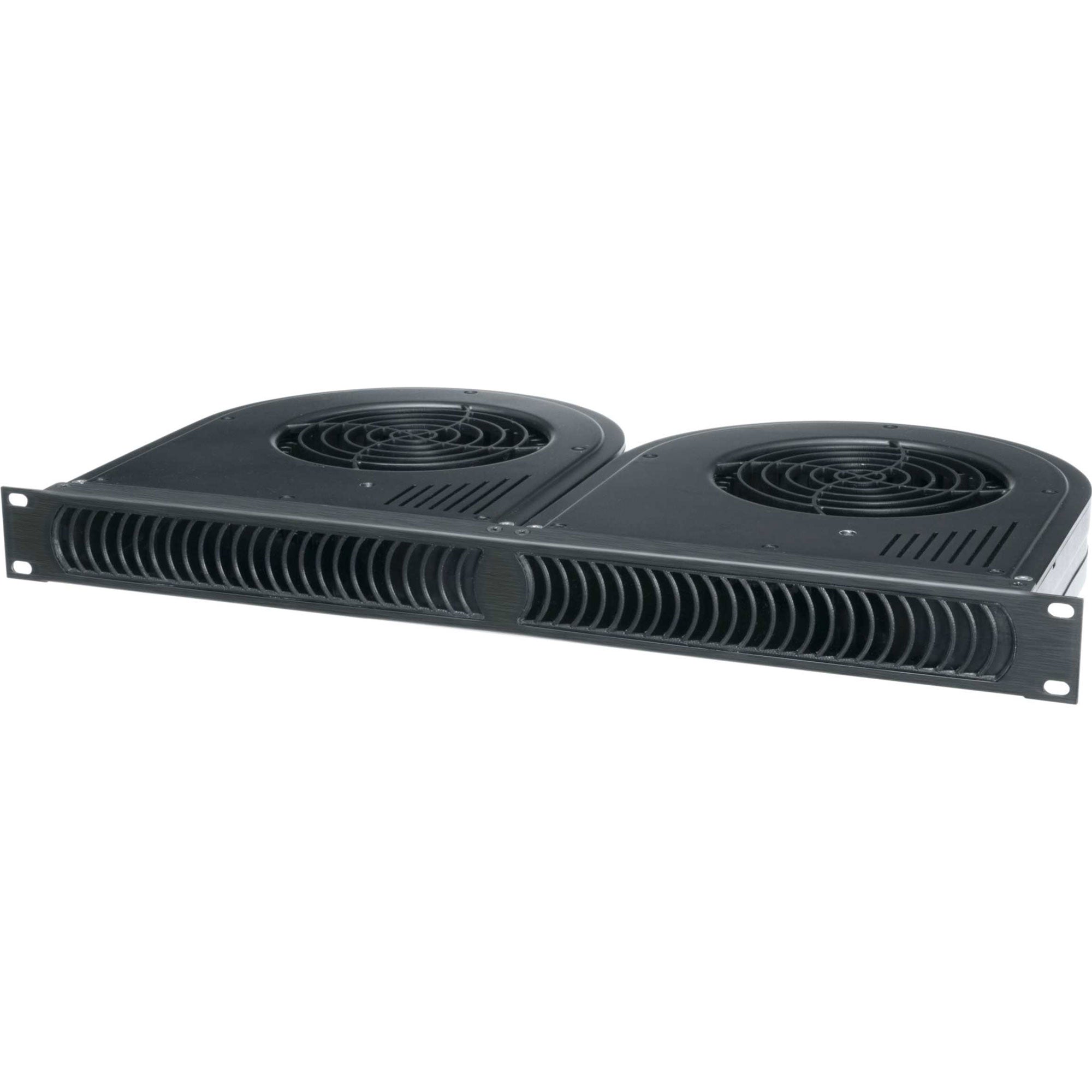 Middle Atlantic QBP-2A Quiet Blower Panel (Black Anodized)