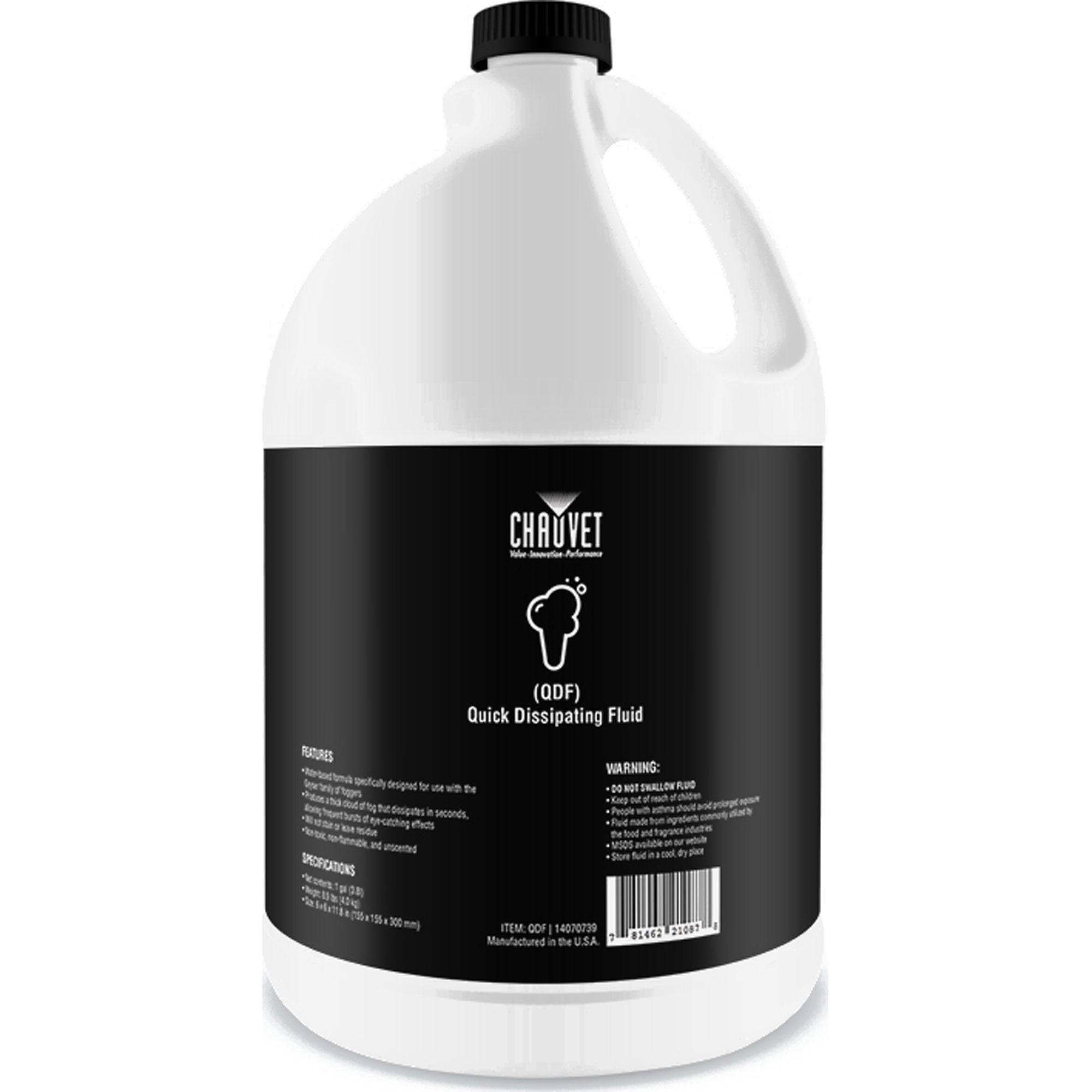 Chauvet DJ Quick Dissipating Fog Fluid (1 Gallon)