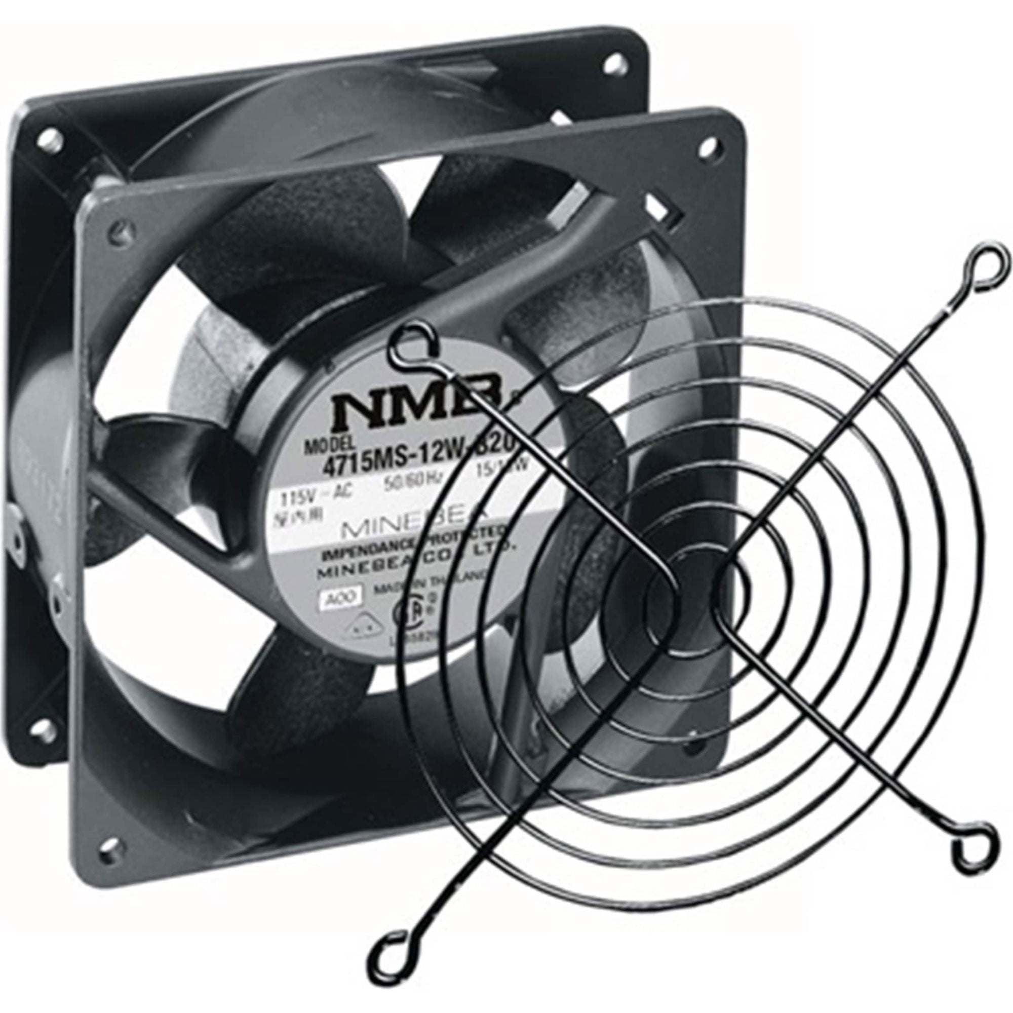 Middle Atlantic QFAN-119 4.5" Quiet Fan with Guard (220V)