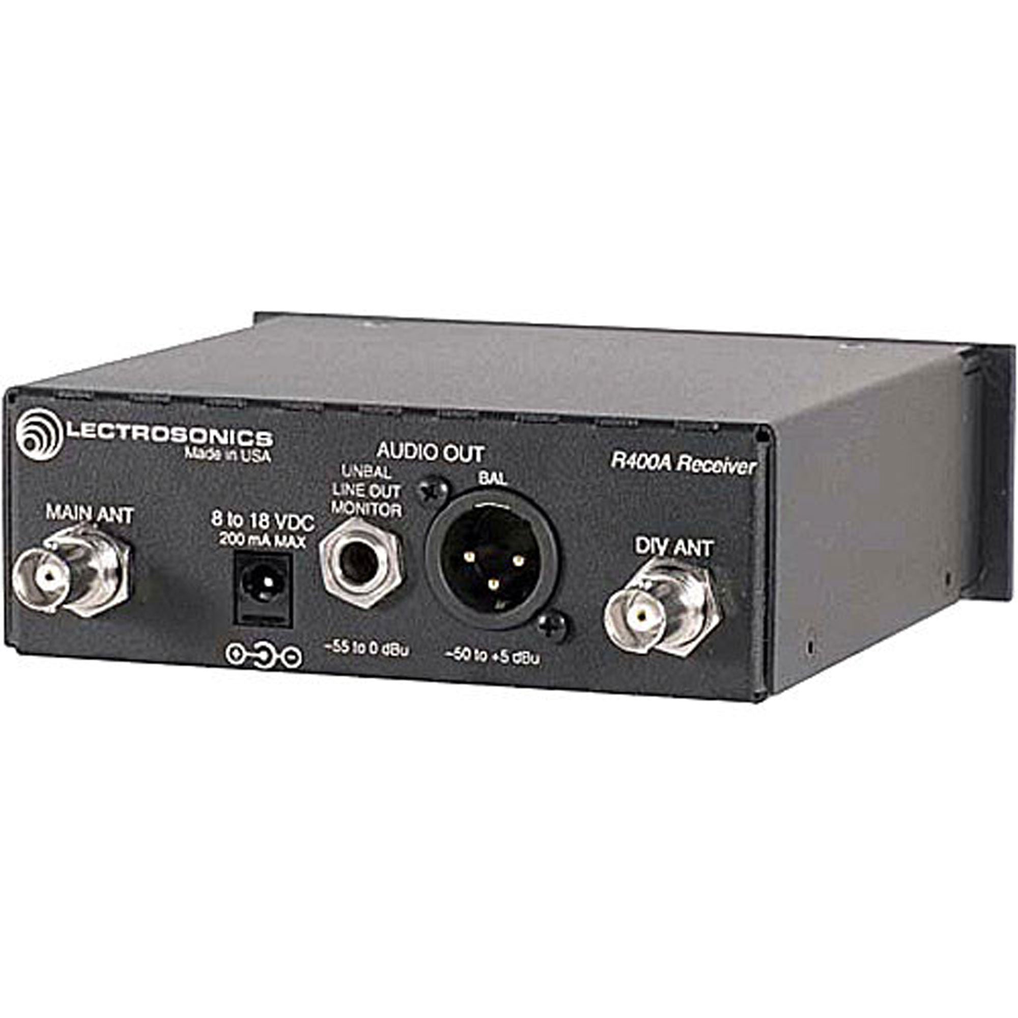 Lectrosonics R400a Digital Hybrid Wireless Diversity Receiver (Block 22, 563.2-588.7 MHz)