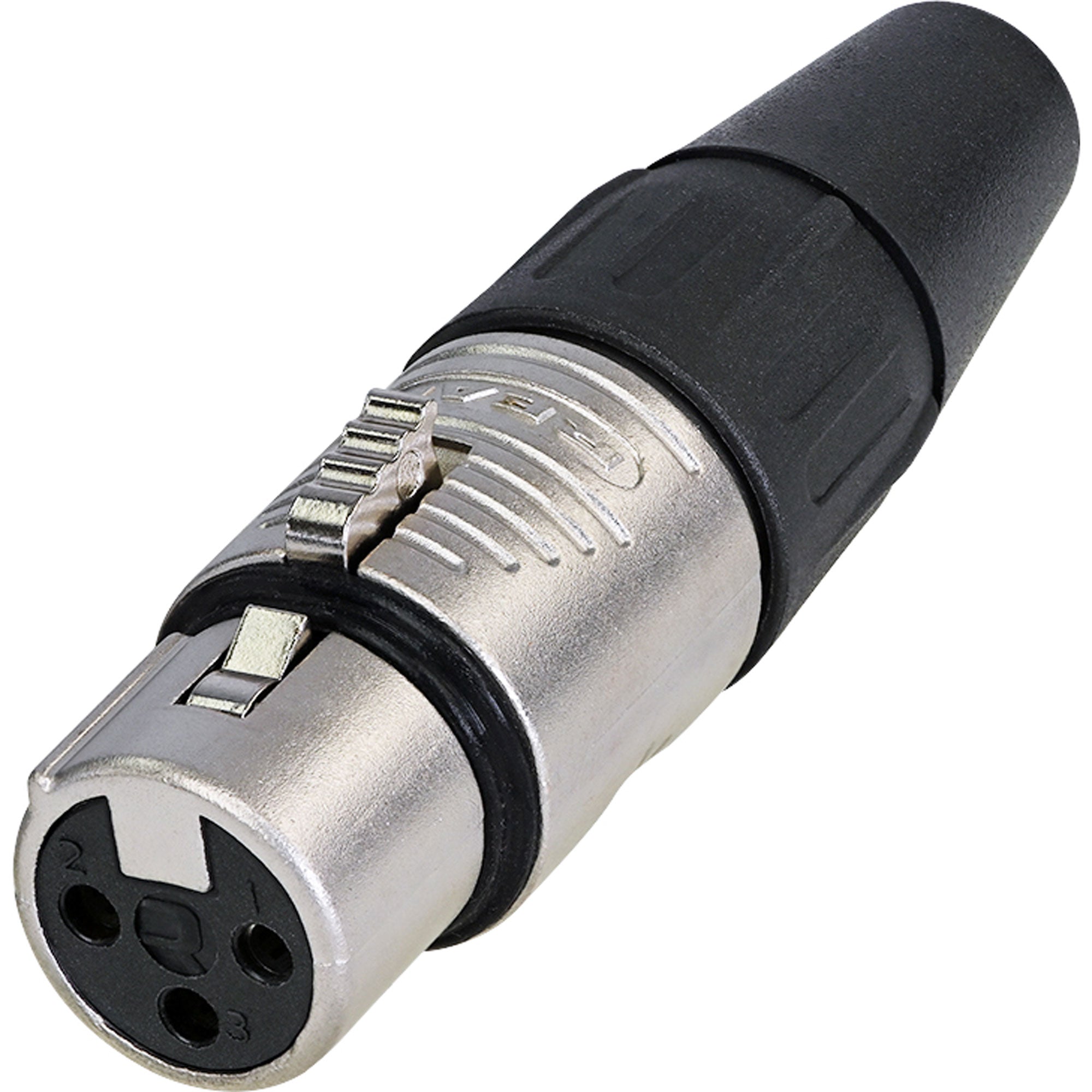 Neutrik Rean RC3F Female 3-Pin XLR Cable Connector (Nickel/Silver, Box of 100)