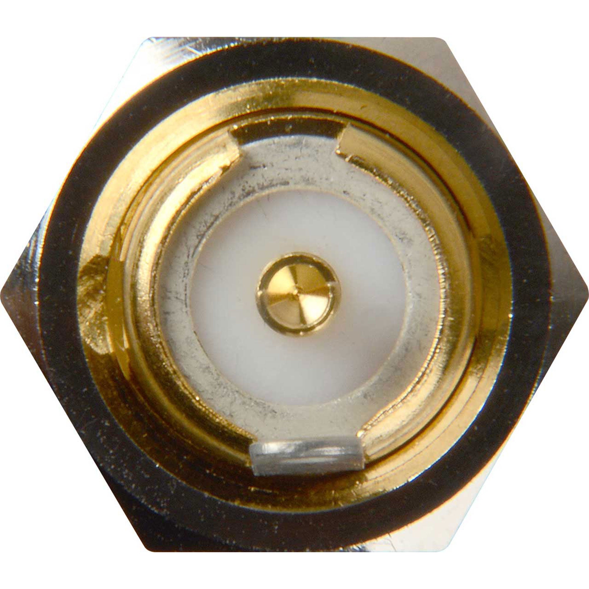 Canare RJ-R 75 Ohm RCA Jack to Solder Bulkhead Connector (Red)