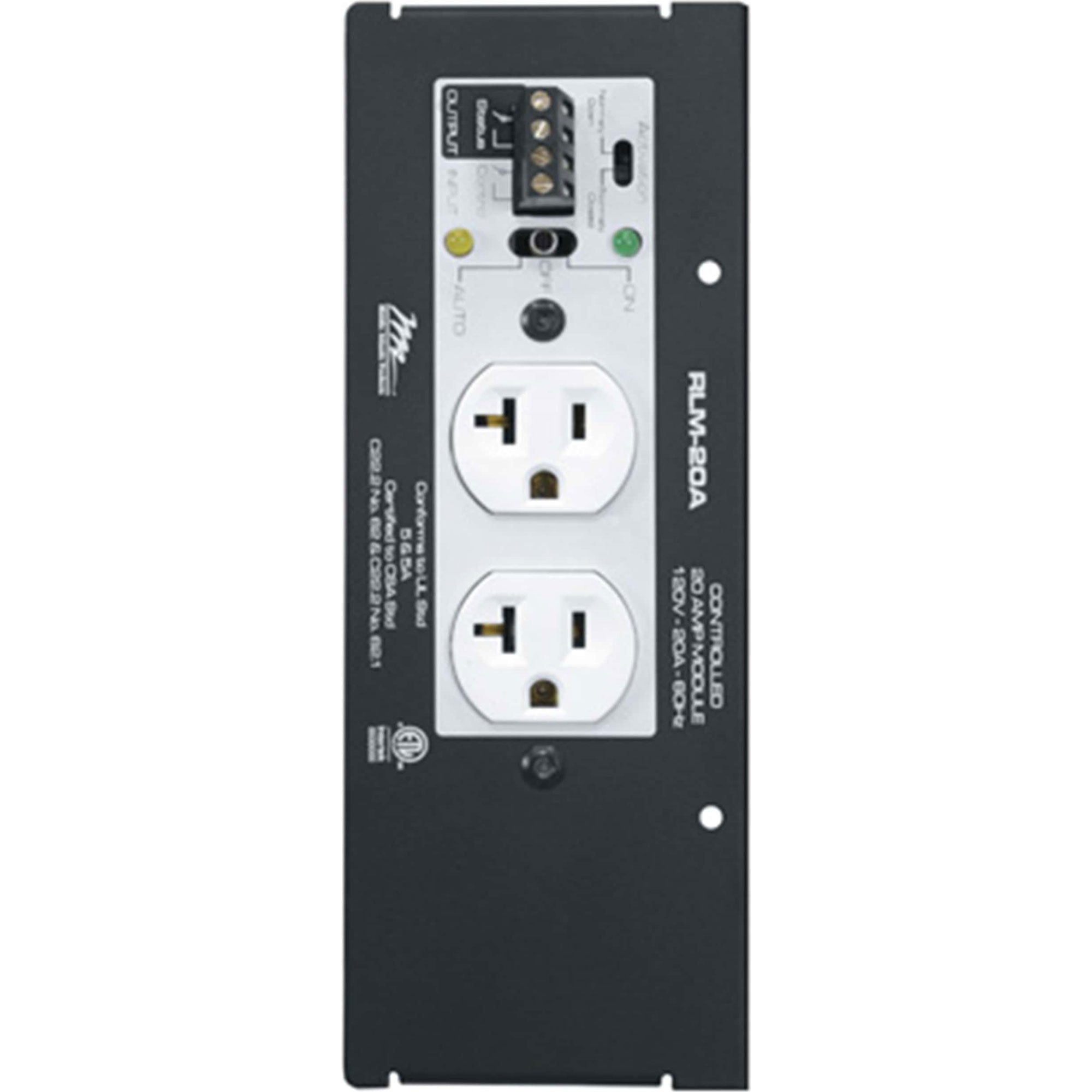 Middle Atlantic RLM-20A Switchable Power Module