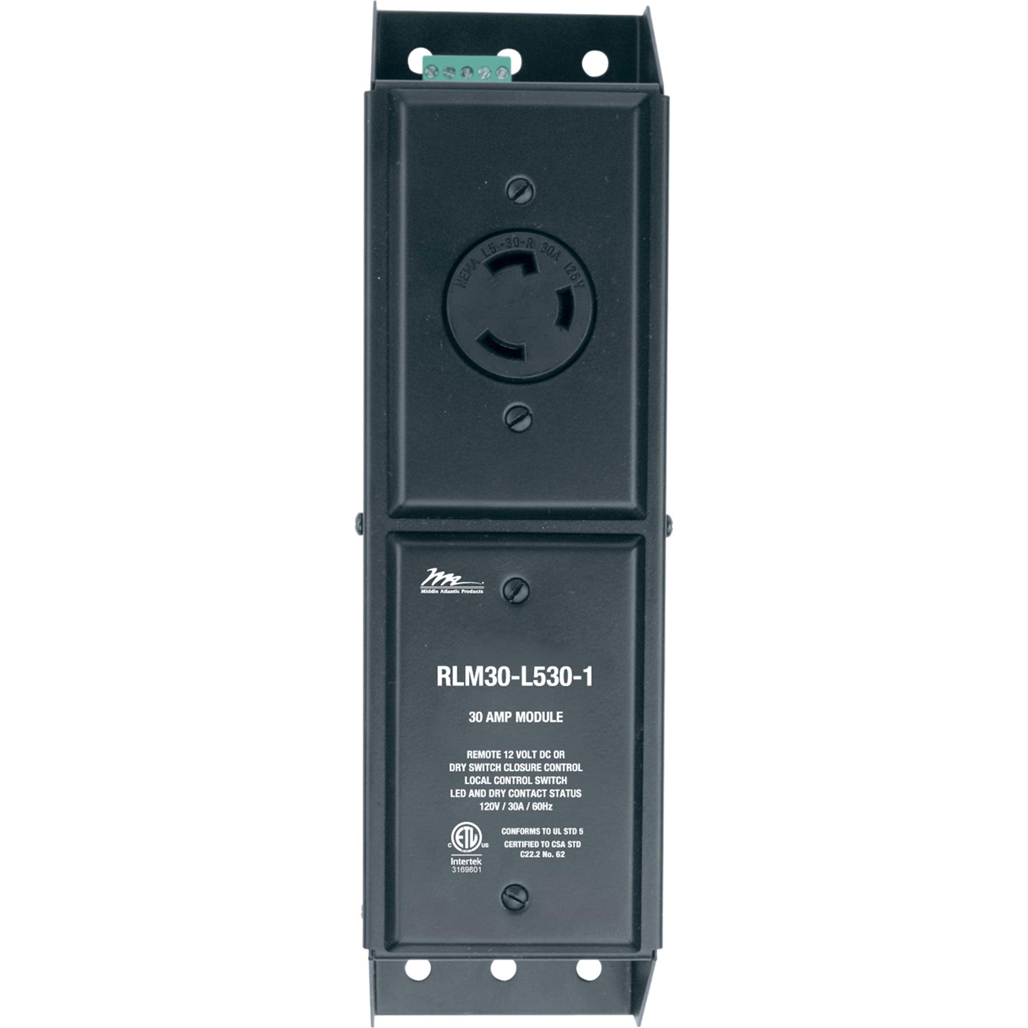 Middle Atlantic RLM30-L530-1 Stand-Alone MPR Power Module