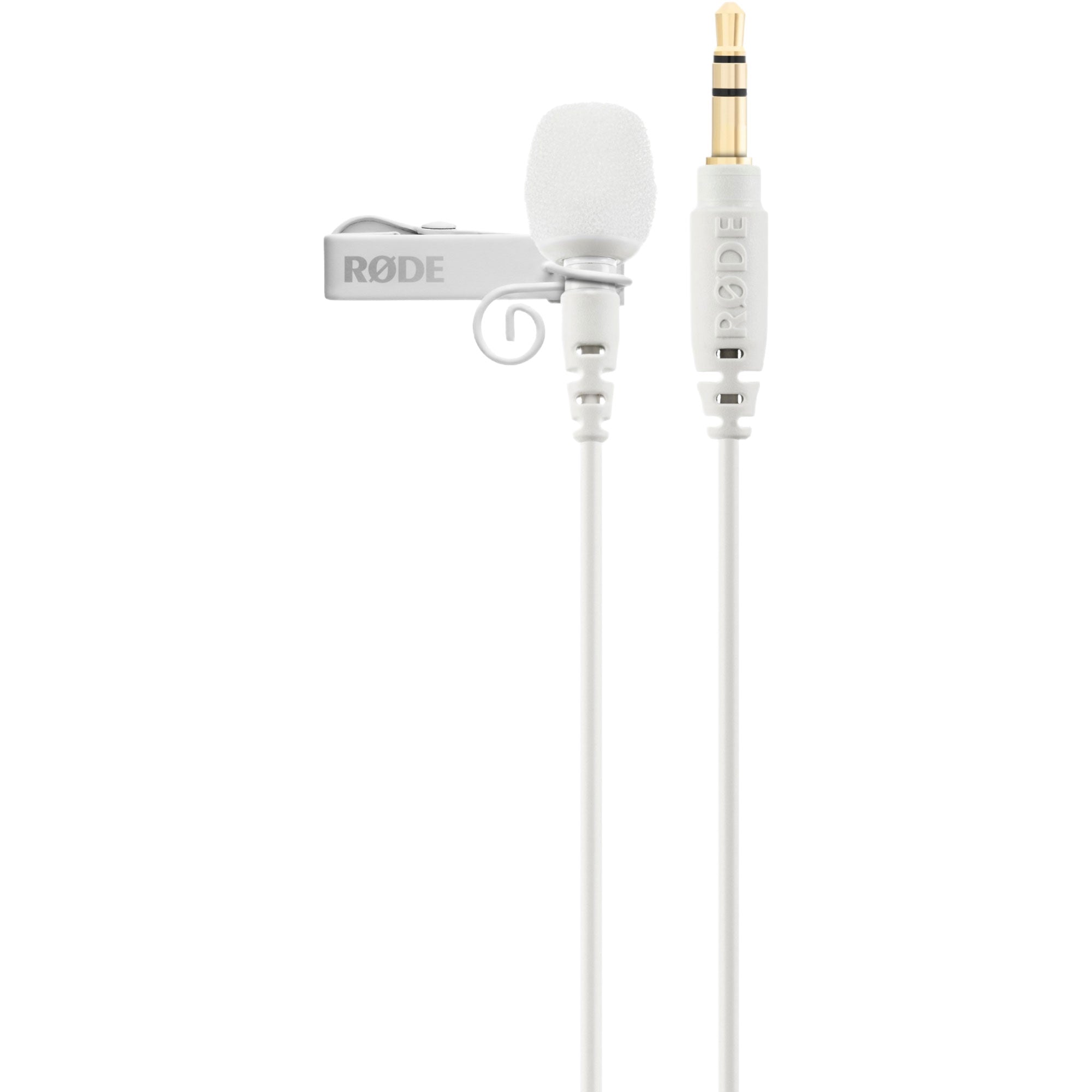 Rode Lavalier GO Omnidirectional Lavalier Microphone for Wireless GO Systems (White)