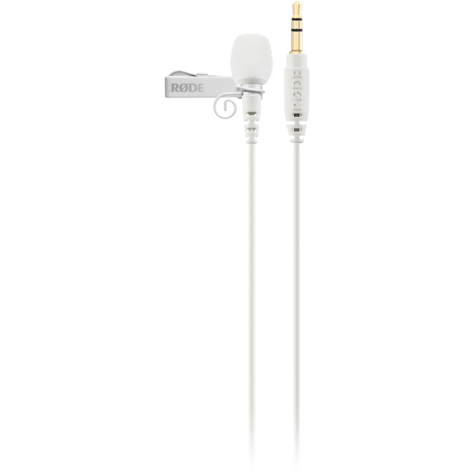 Rode Lavalier GO Omnidirectional Lavalier Microphone for Wireless GO Systems (White)