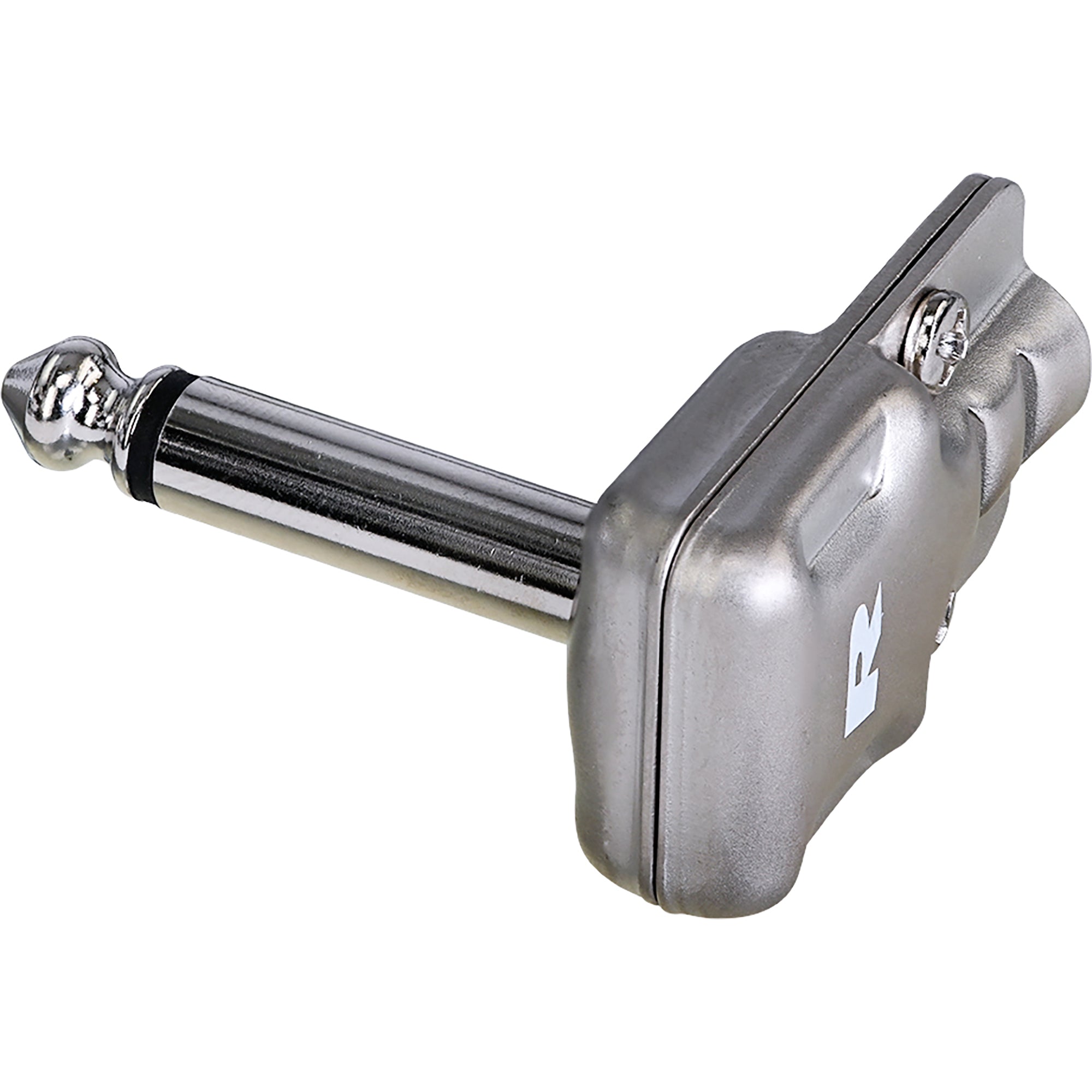 Neutrik Rean RP2RCF 1/4" TS Mono Pancake Right-Angle Plug (Nickel/Silver)