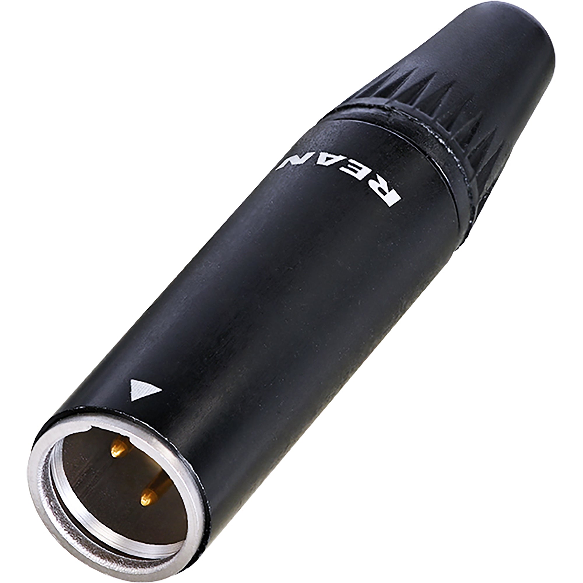 Neutrik Rean RT3MC-B Male 3-Pin Tiny XLR Connector (Black/Gold, Box of 100)