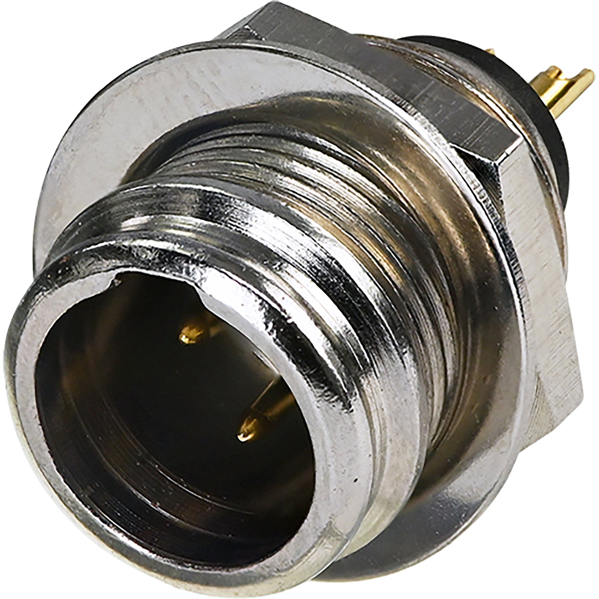 Neutrik Rean RT3MP Male 3-Pin Tiny XLR Chassis Connector (Nickel/Gold)