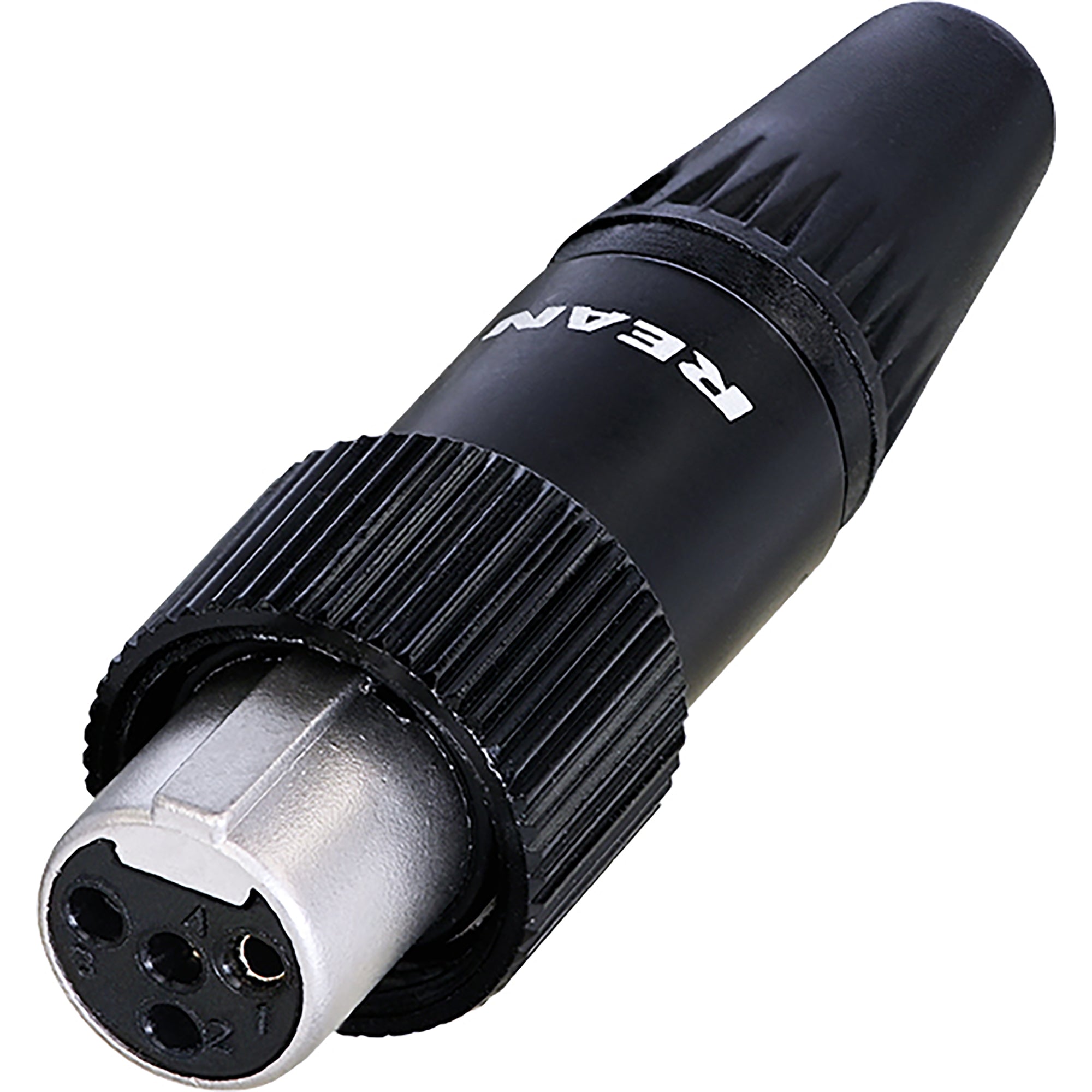 Neutrik Rean RT4FCT-B Screw Locking Female 4-Pin Tiny XLR Connector (Black/Gold, Box of 100)