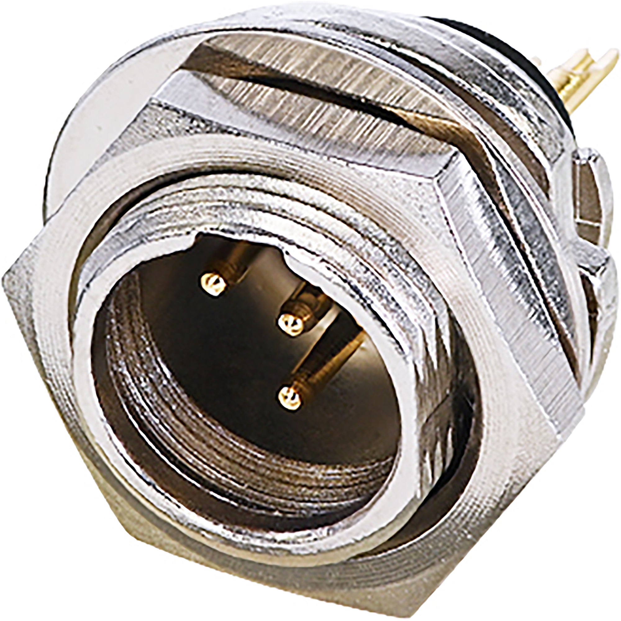 Neutrik Rean RT4MPR Rear Mountable Male 4-Pin Tiny XLR Chassis Connector (Nickel/Gold, Box of 100)