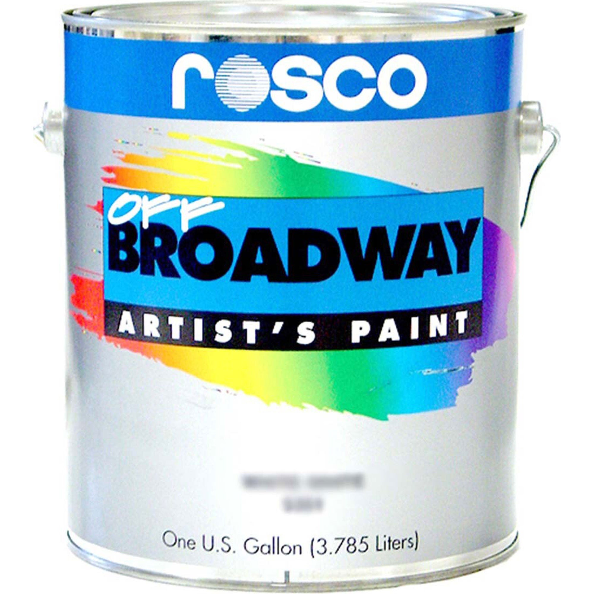 Rosco #5352 Off Broadway Paint Black (1 Gallon)