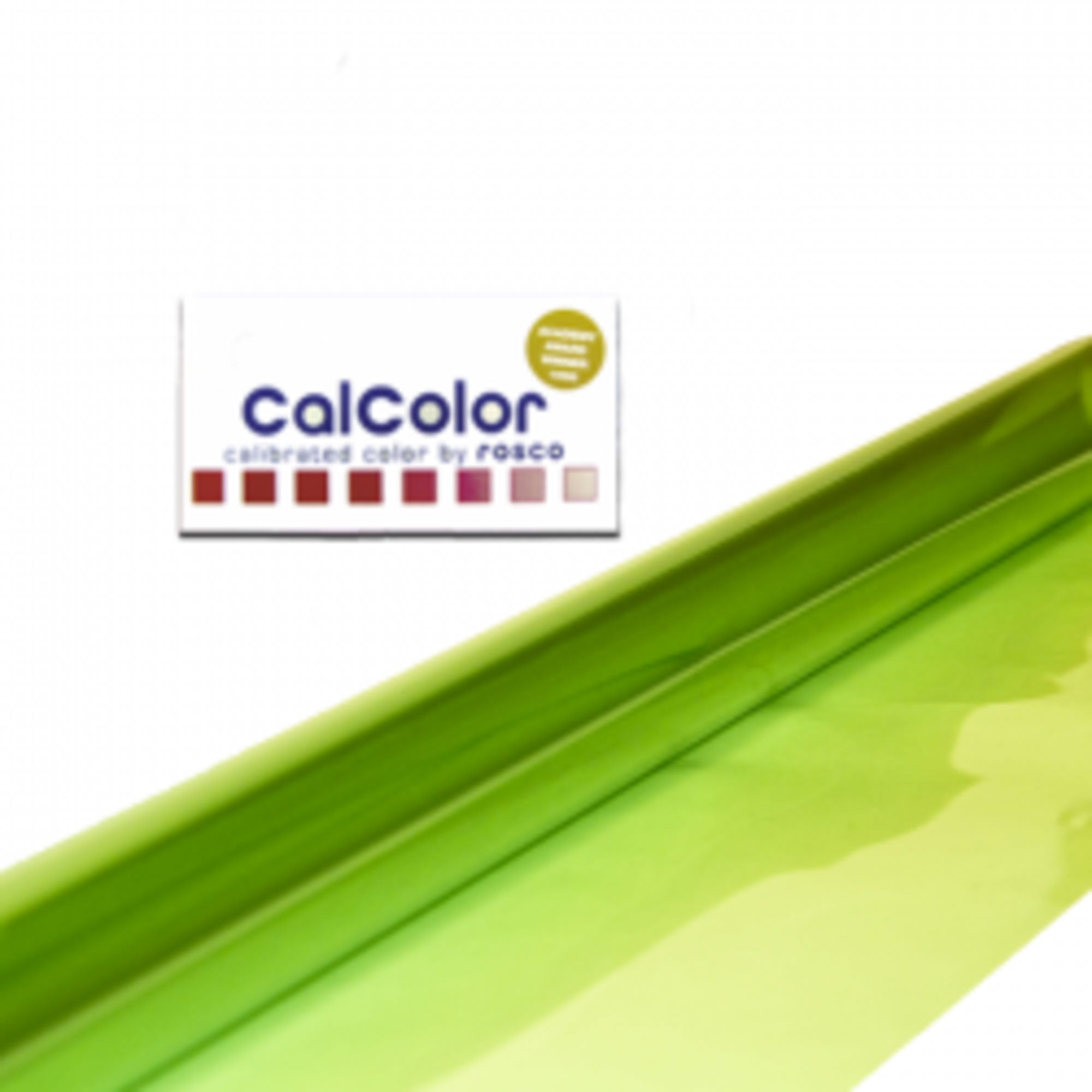 Rosco #4415 CalColor Filter Gel 15 Green (20" x 24" Sheet)