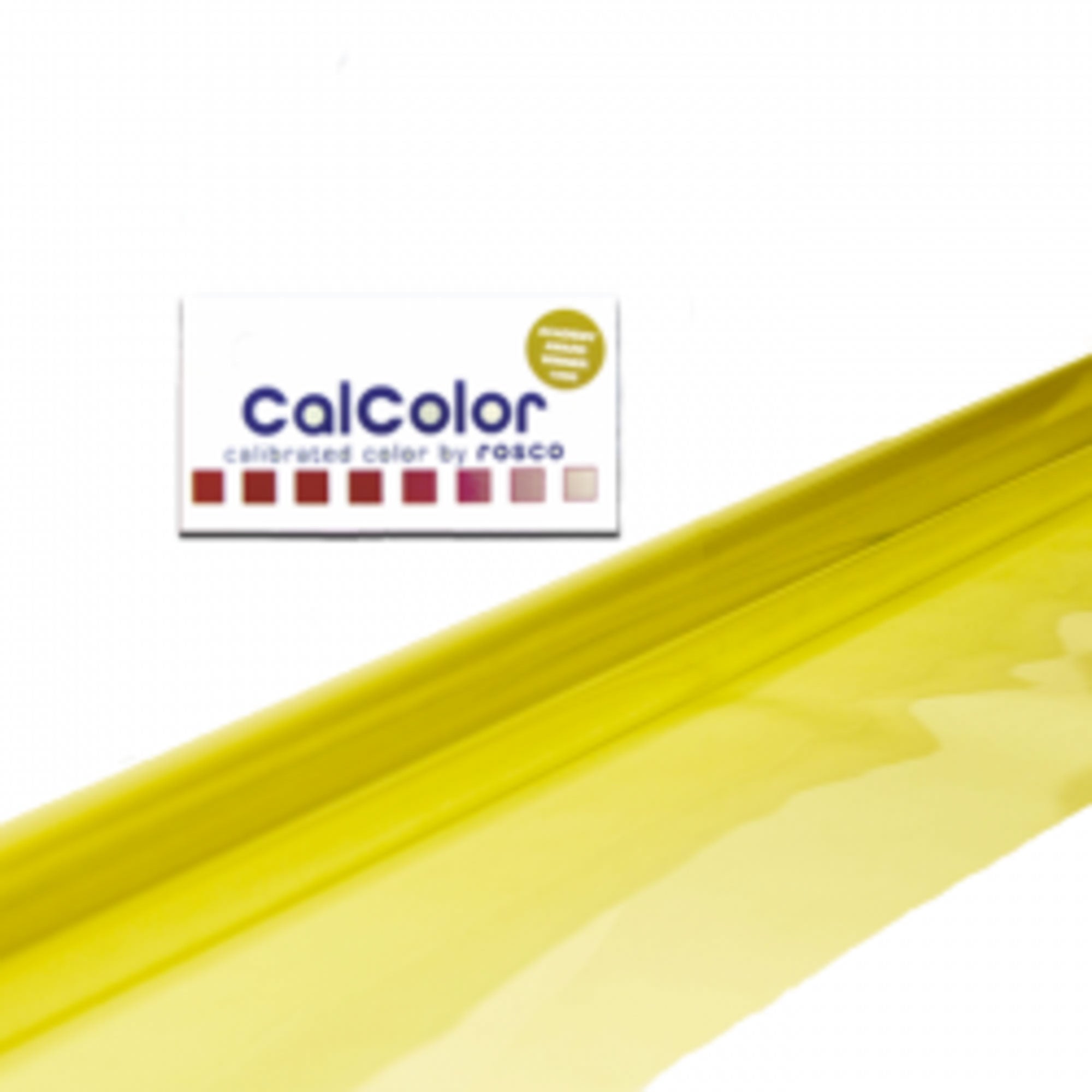 Rosco #4515 CalColor Filter Gel 15 Yellow (20" x 24" Sheet)