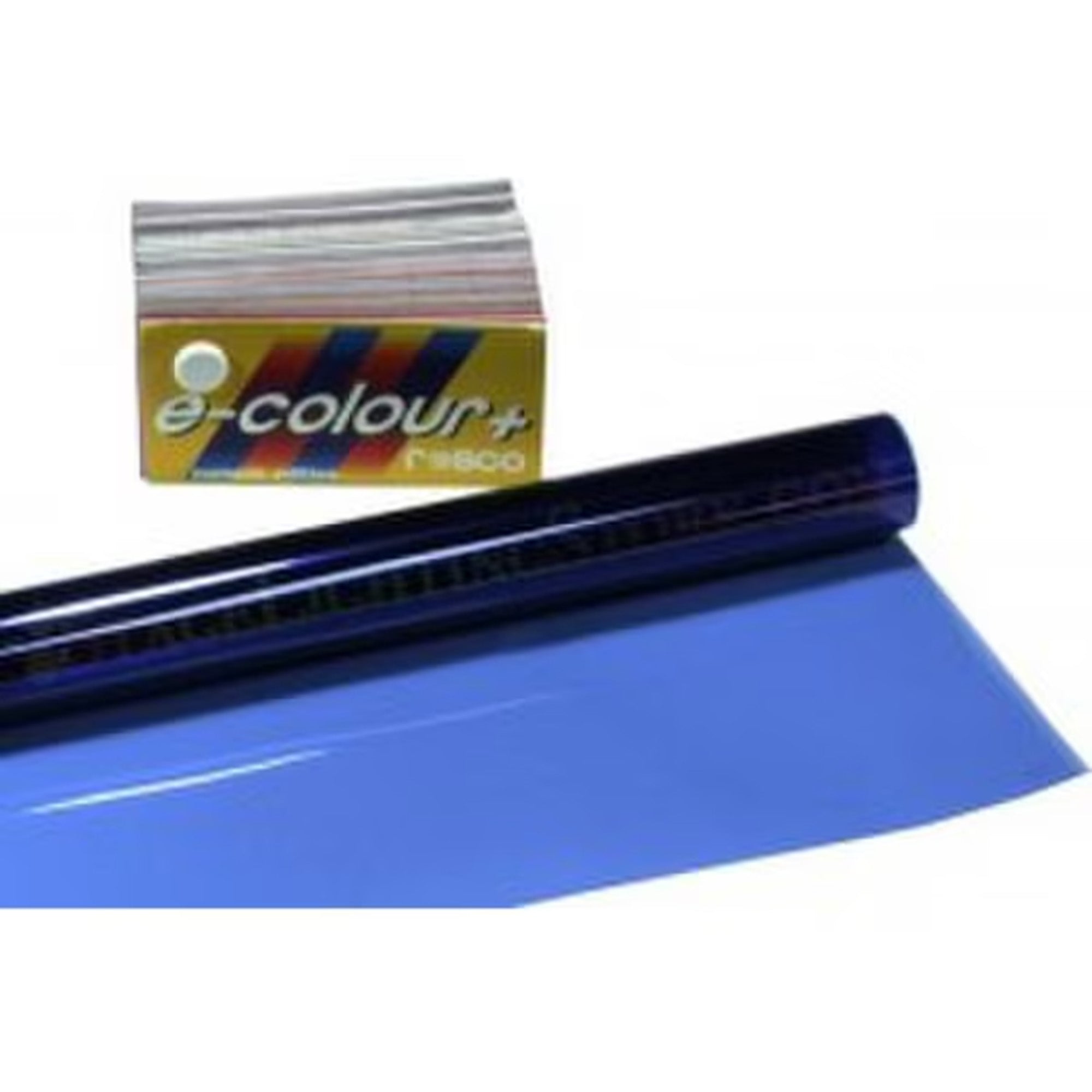 Rosco #202 e-colour+ Filter Gel 1/2 CT Blue (21" x 24" Sheet)