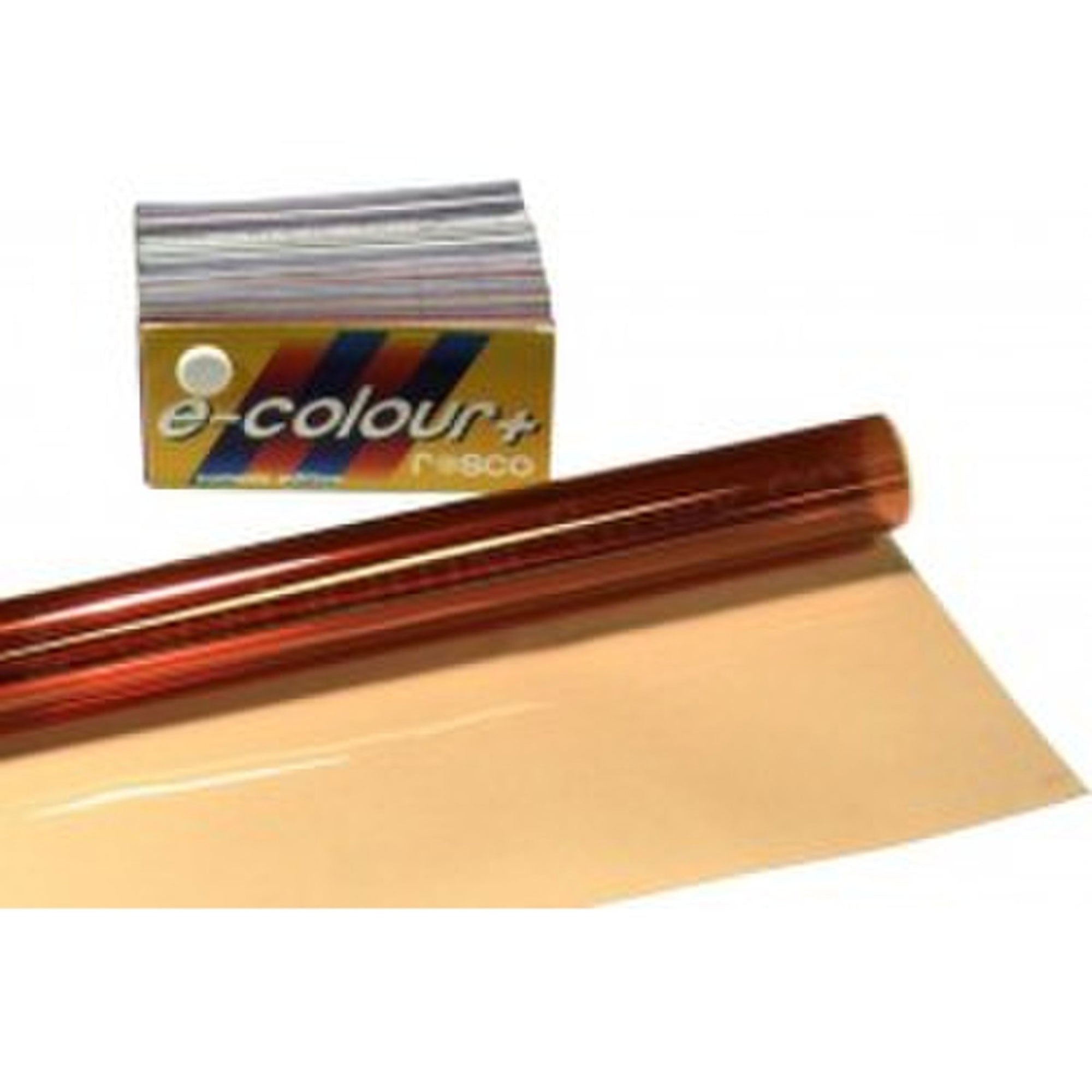 Rosco #206 e-colour+ Filter Gel 1/4 CT Orange (21" x 24" Sheet)