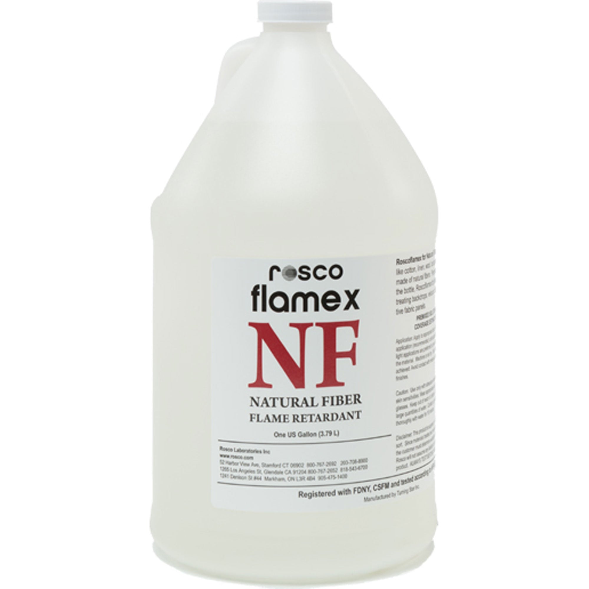 Rosco Flamex NF for Natural Fiber Fabrics (1 Gallon)