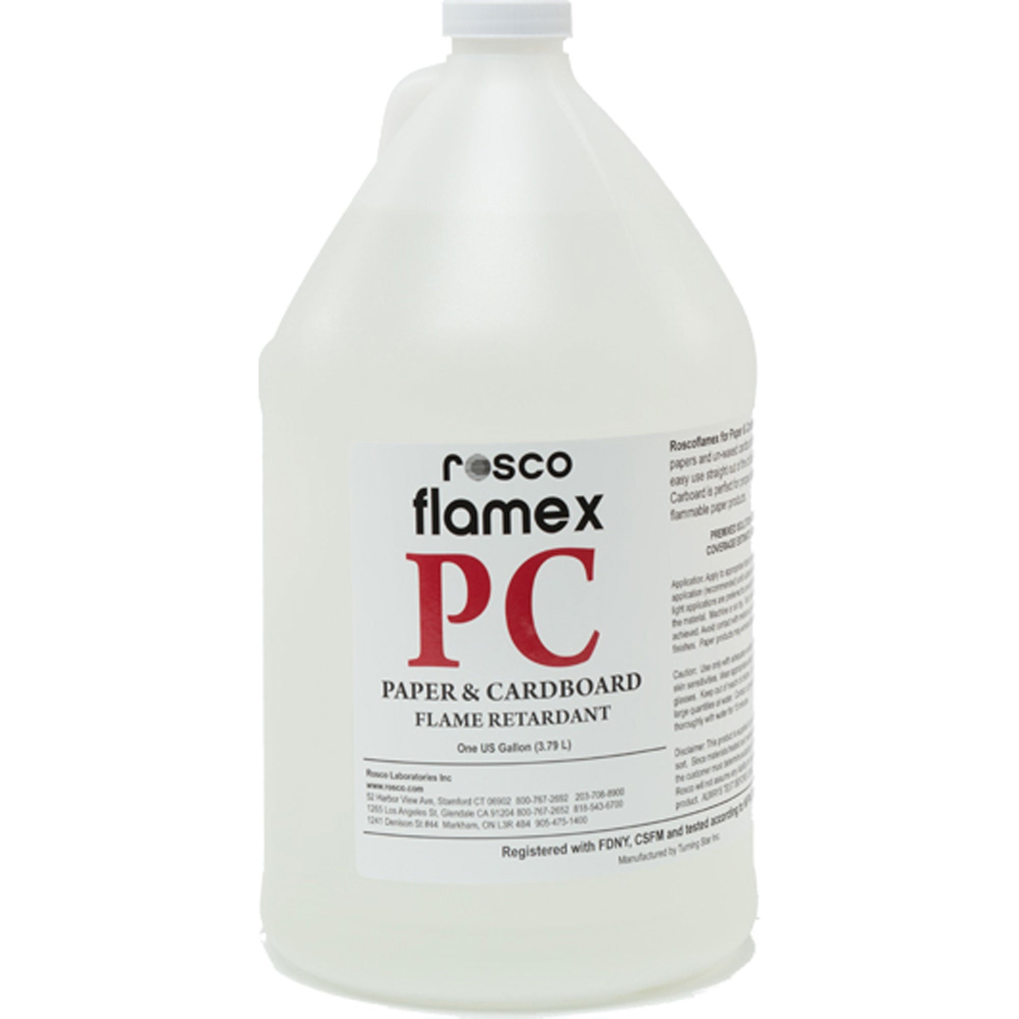 Rosco Flamex PC for Paper & Cardboard (1 Gallon)