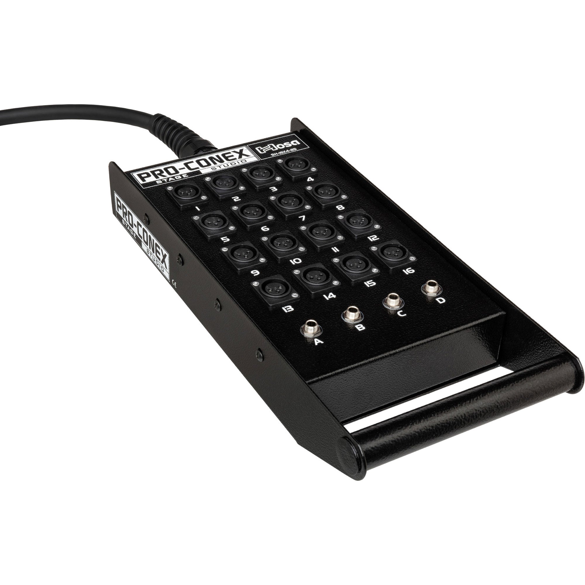 Hosa SH-16X4-25 Pro-Conex Stage Box Snake (25')
