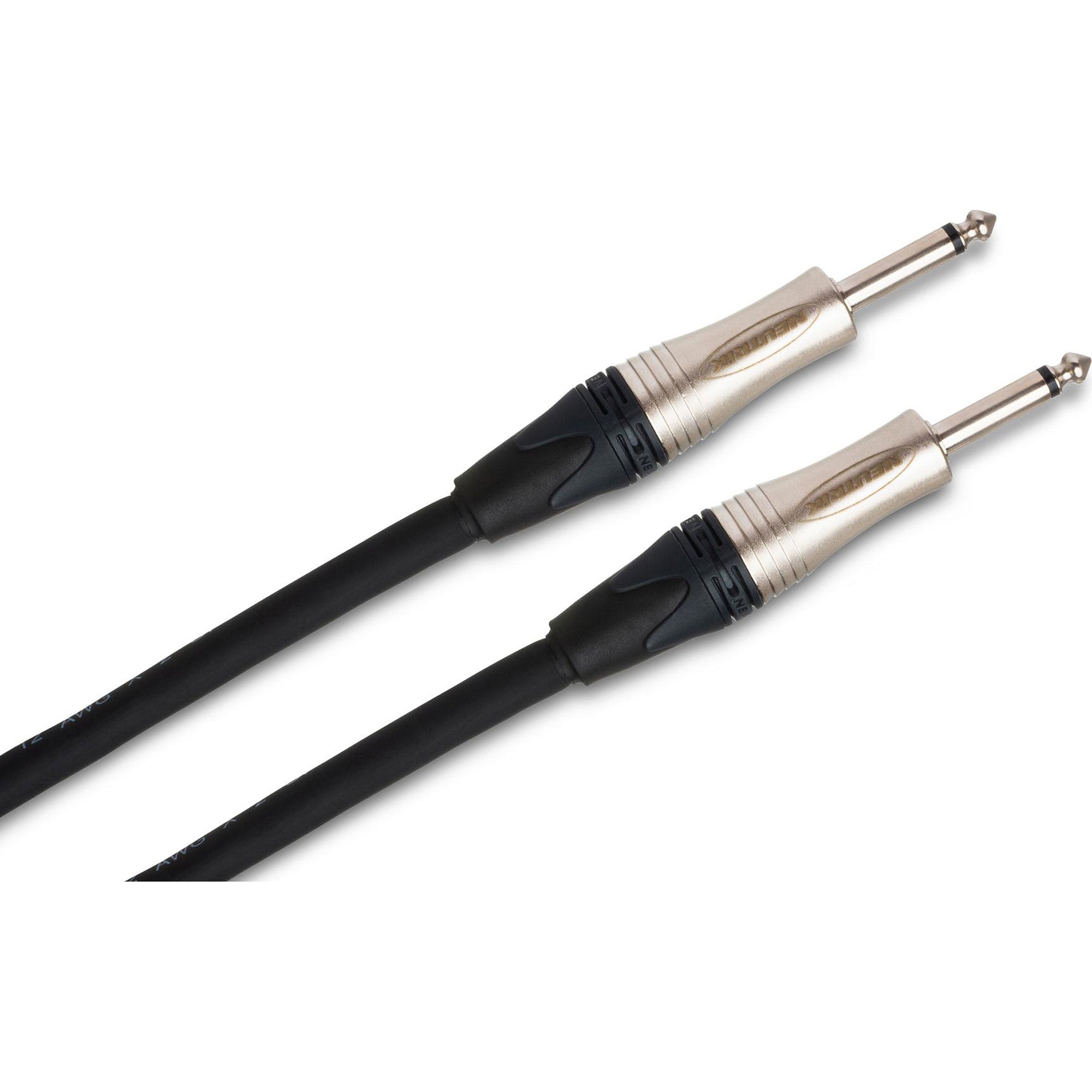 Hosa SKJ-2100 Neutrik 1/4" TS to Neutrik 1/4" TS 12 AWG Edge Speaker Cable (100')