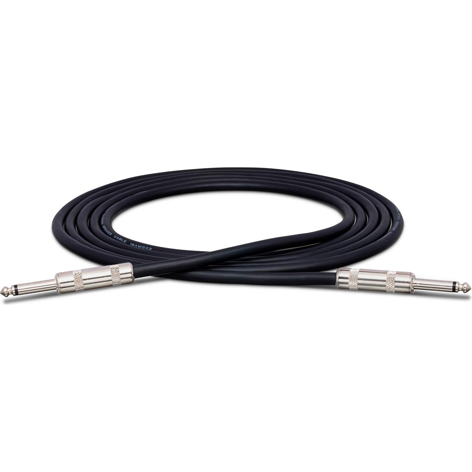 Hosa SKJ-630 1/4" TS to 1/4" TS 16 AWG Speaker Cable (30')