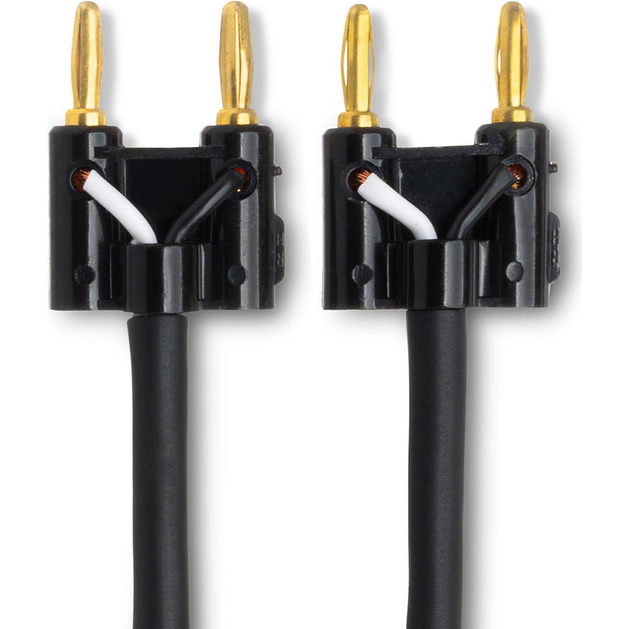 Hosa SKJ-603BB Dual Banana to Dual Banana 16 AWG Speaker Cable (3')