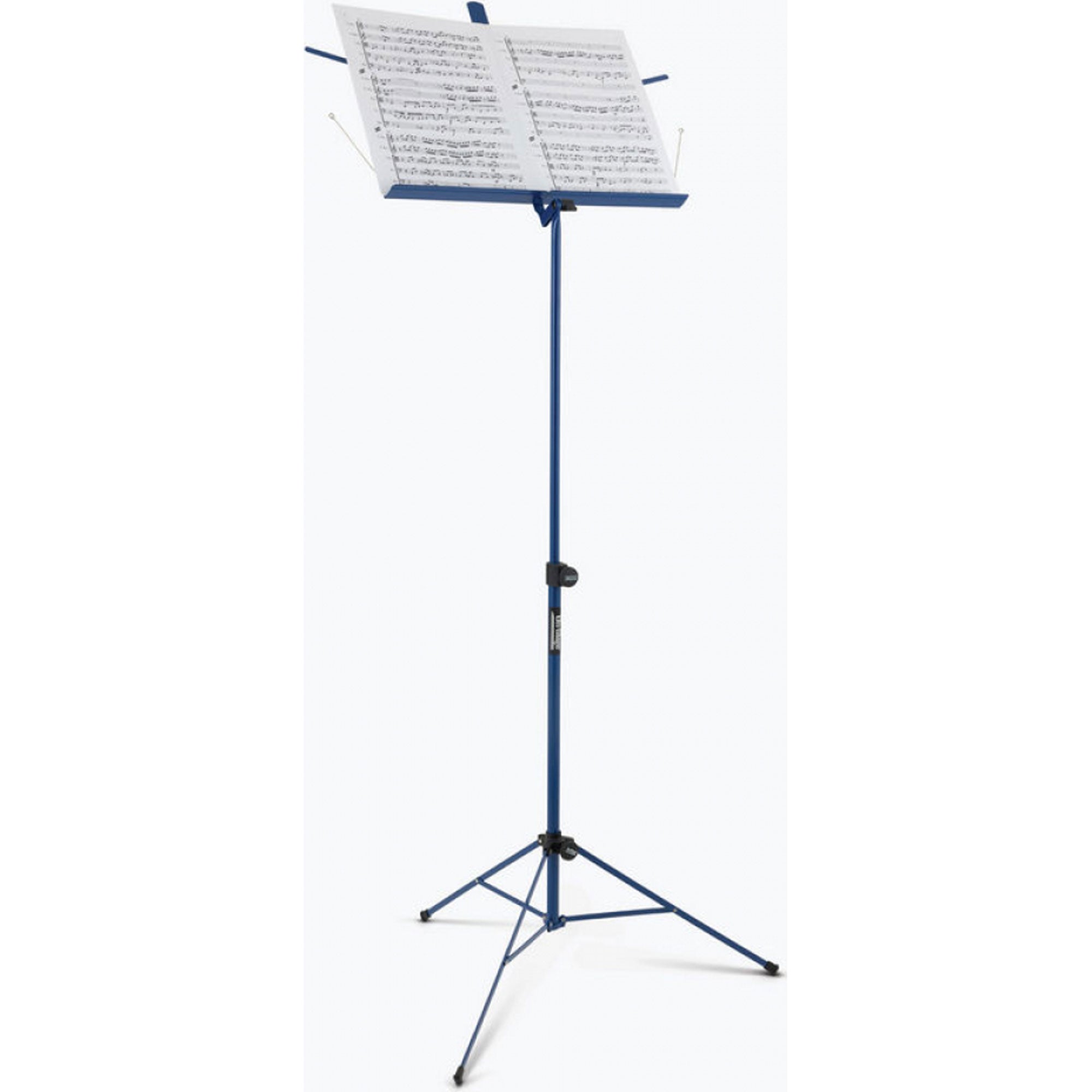 On-Stage SM7122DBB Compact Sheet Music Stand with Bag (Dark Blue)