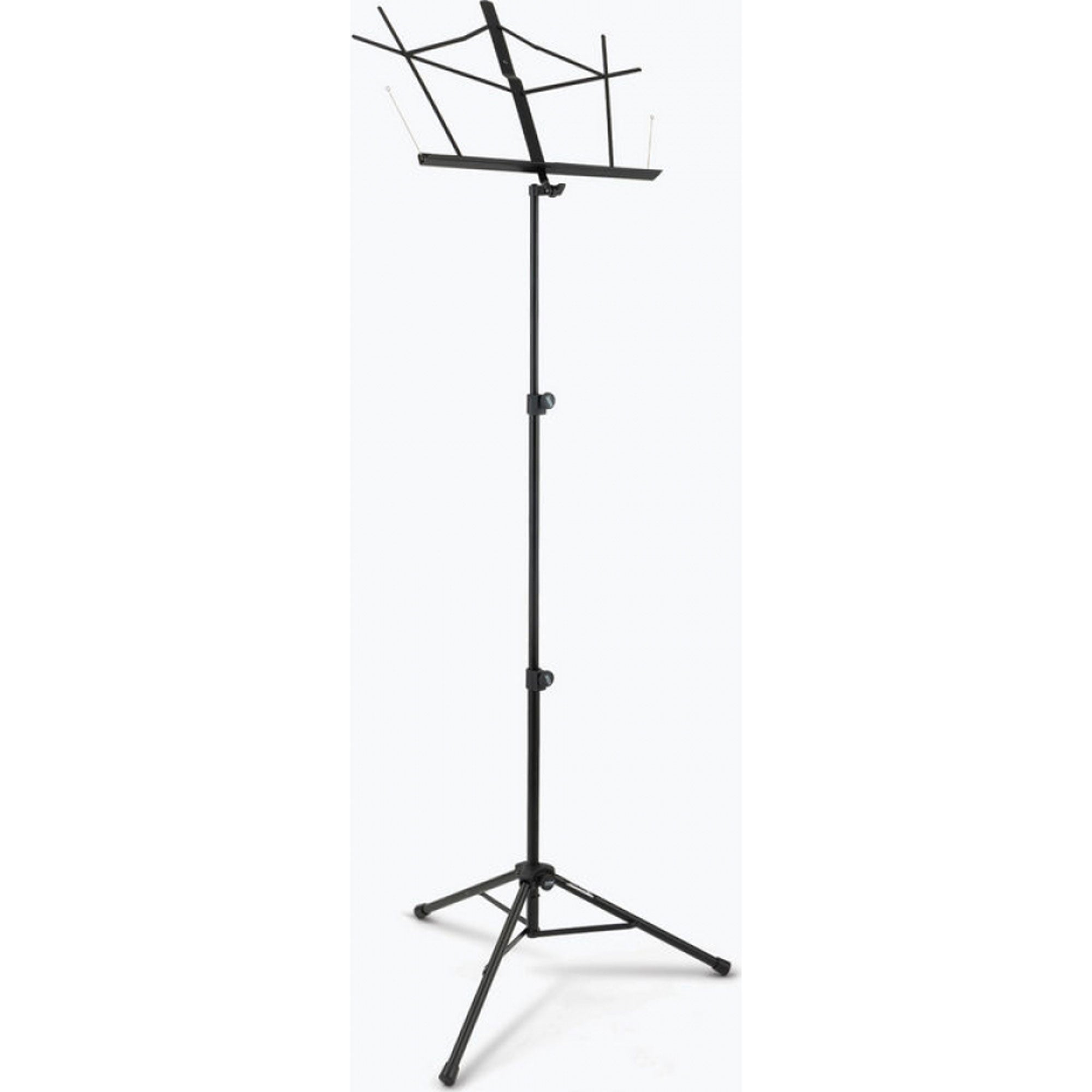 On-Stage SM7222BB Tripod Base Sheet Music Stand with Bag (Black)
