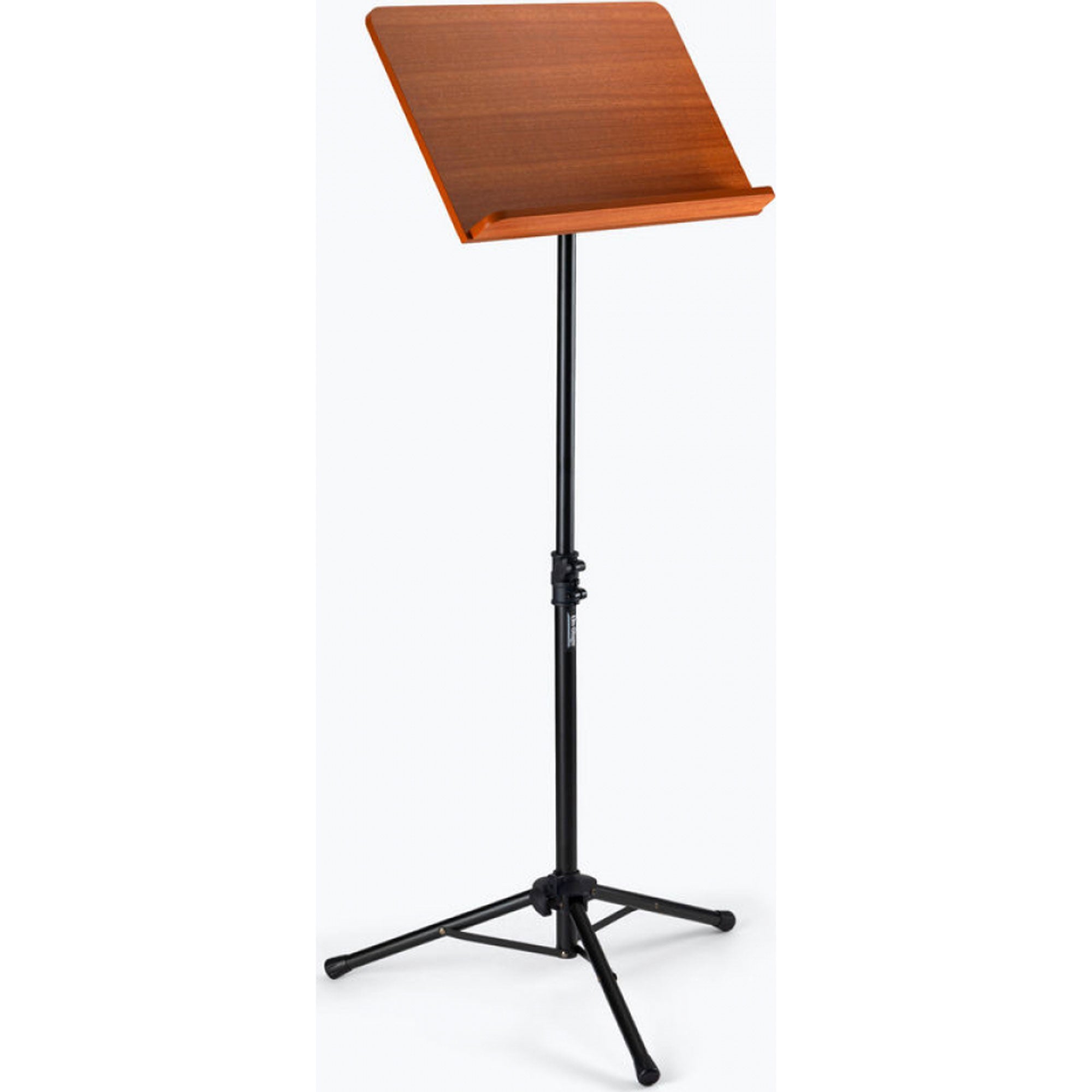 On-Stage SM7312W Conductor Stand with Wide Wooden Bookplate