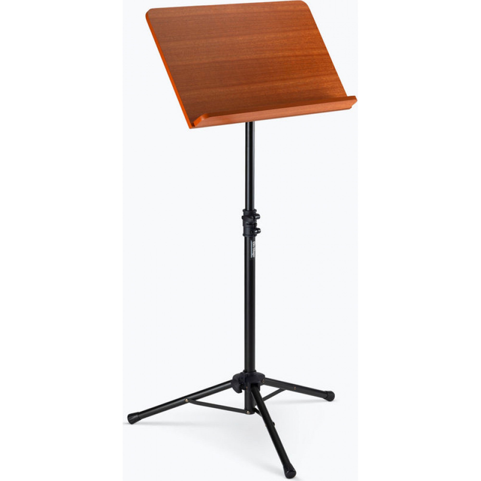 On-Stage SM7312W Conductor Stand with Wide Wooden Bookplate
