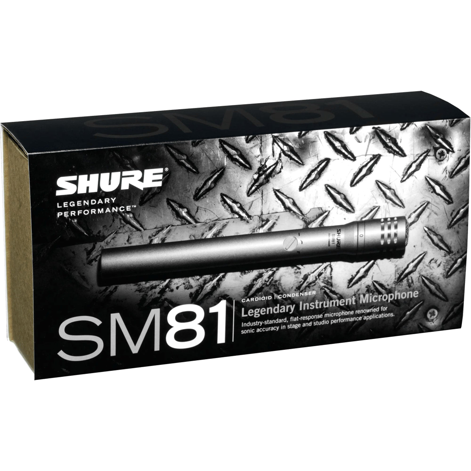Shure SM81 Cardioid Condenser Instrument Microphone