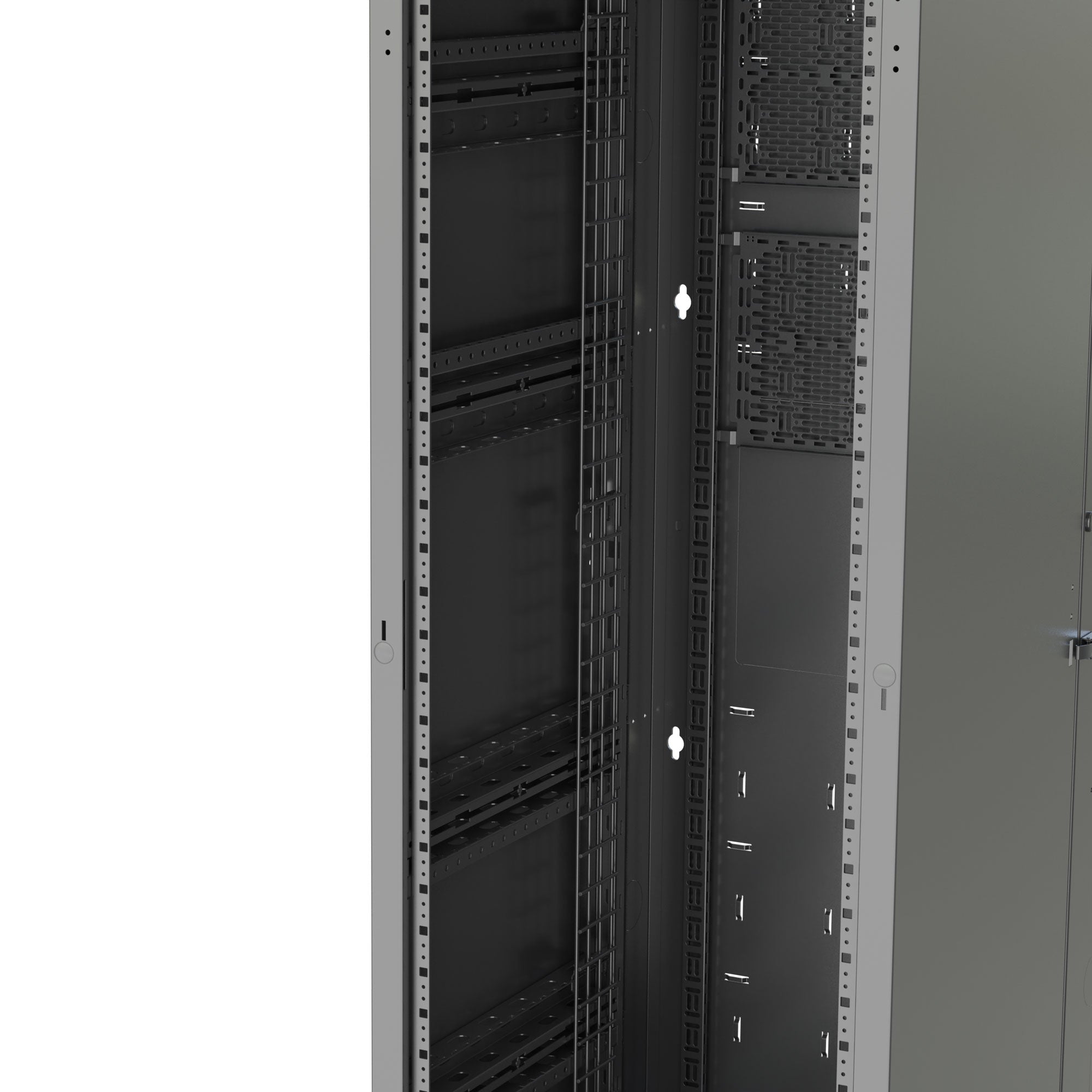 Middle Atlantic SR-40-28 SR Series Pivoting Rack 40U