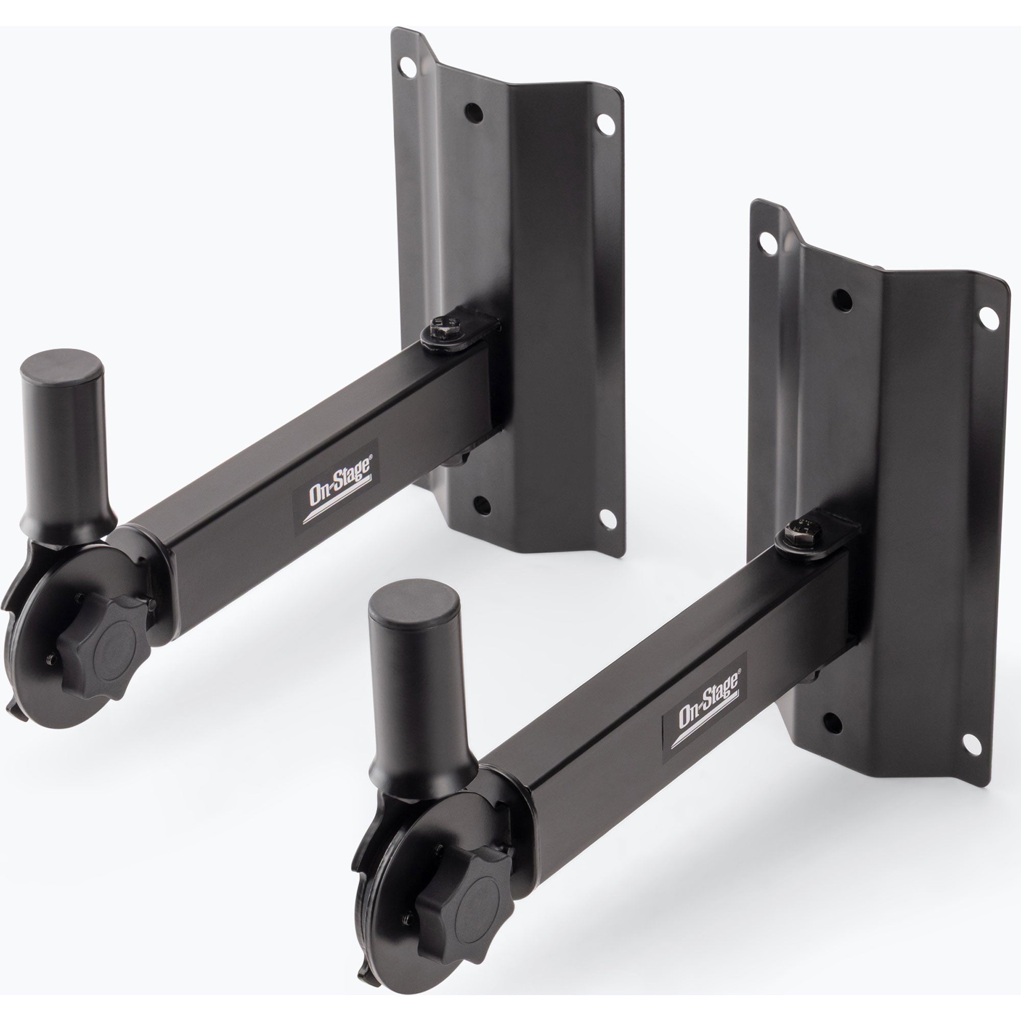 On-Stage SS7322B Pair of Wall Speaker Brackets (Black)