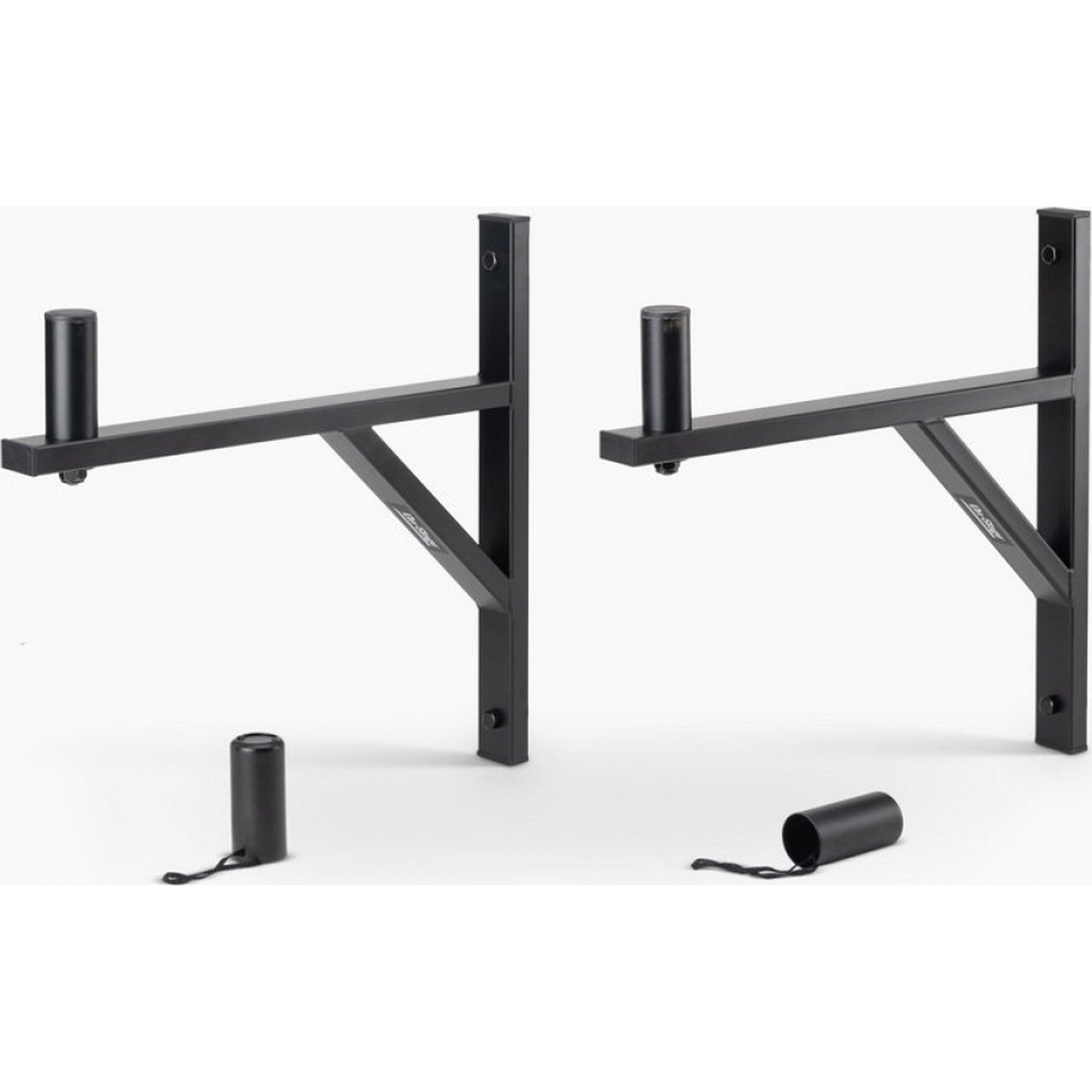 On-Stage SS7914B Pair of Wall Mount Speaker Brackets (Black)