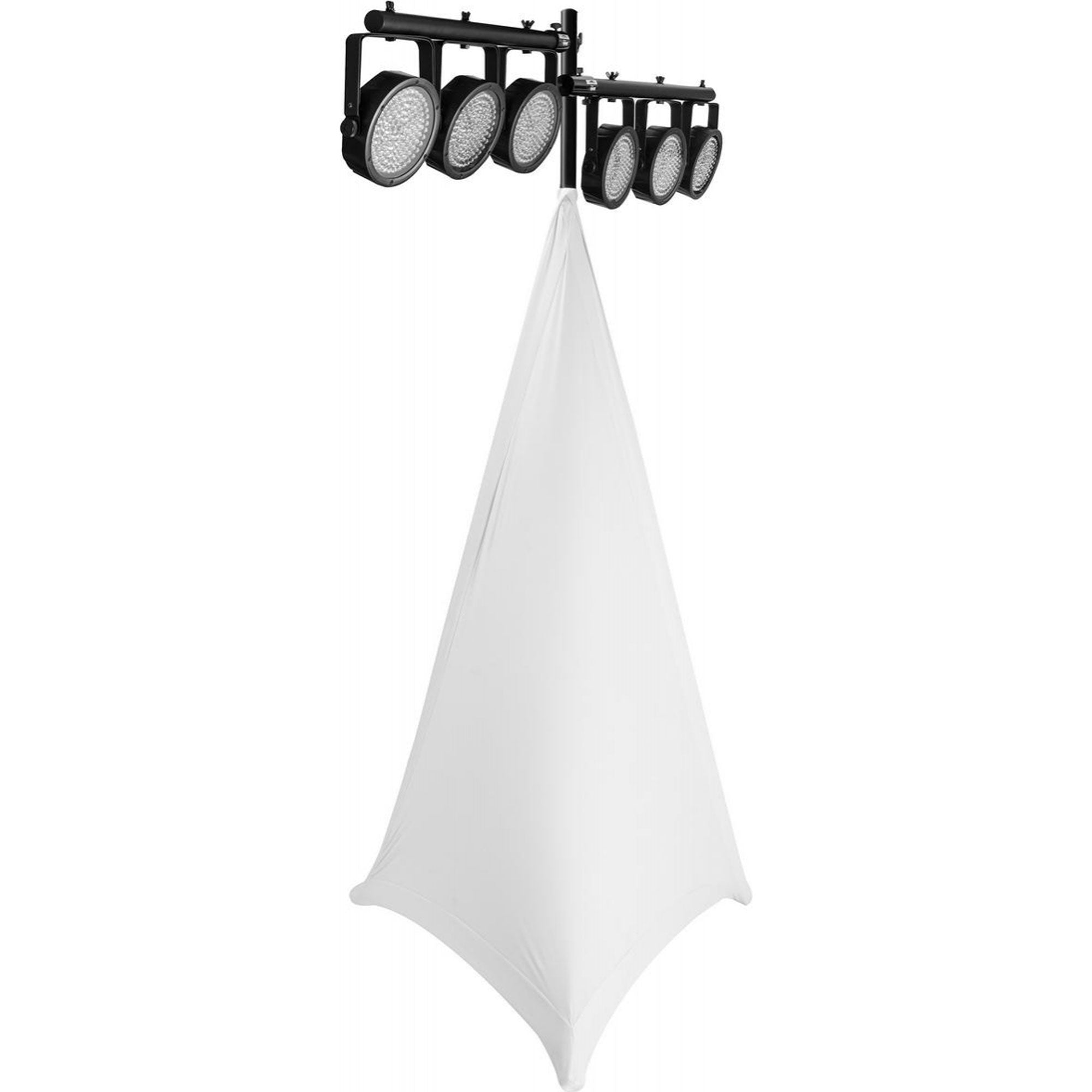 On-Stage SSA100W Speaker/Lighting Stand Skirt (White)