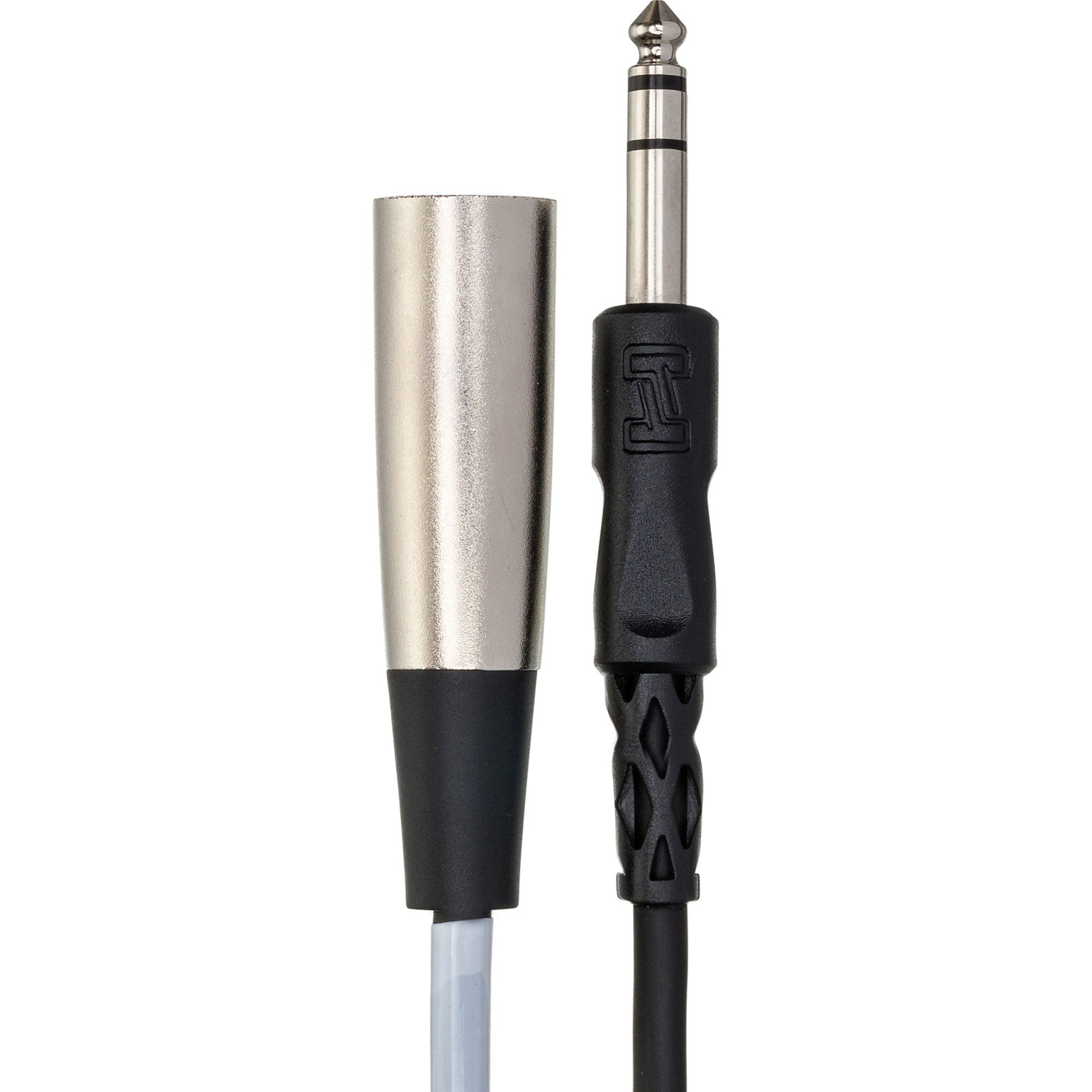 Hosa STX-102M 1/4" TRS Male to XLR Male Balanced Interconnect Cable (2')