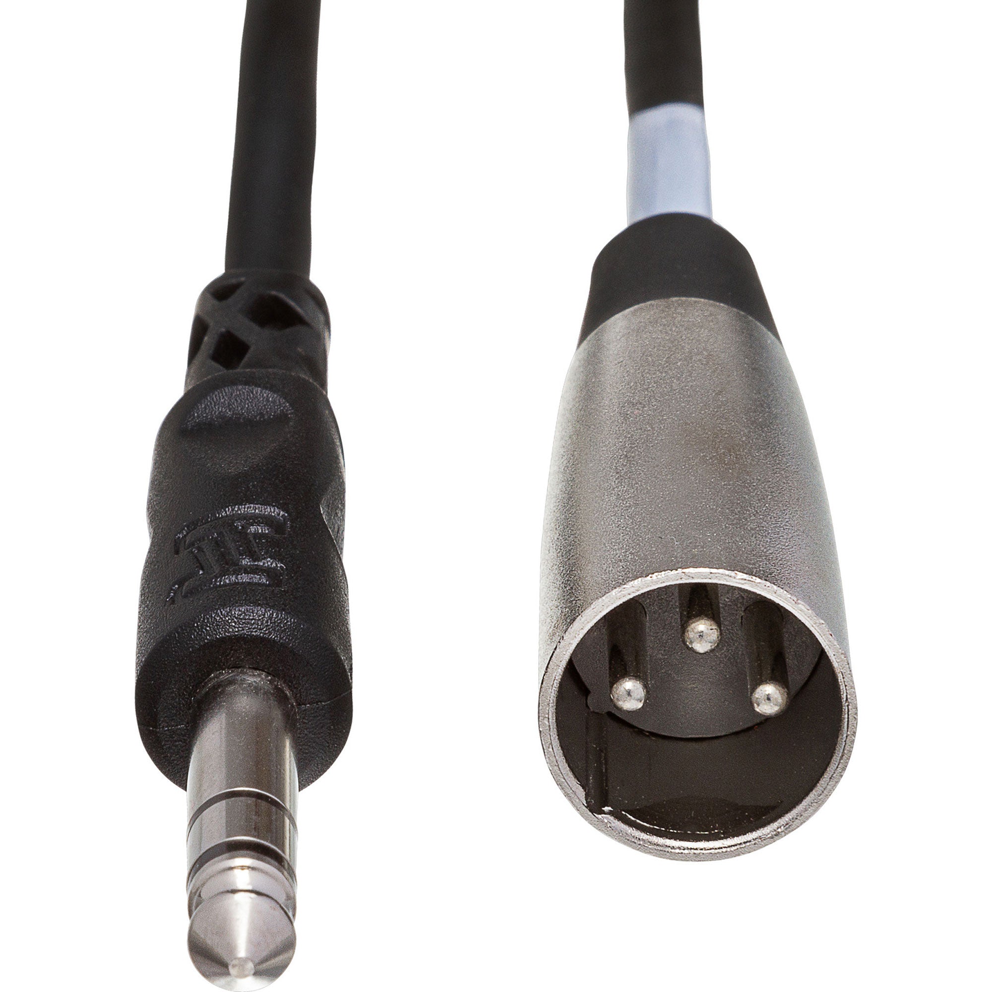 Hosa STX-102M 1/4" TRS Male to XLR Male Balanced Interconnect Cable (2')