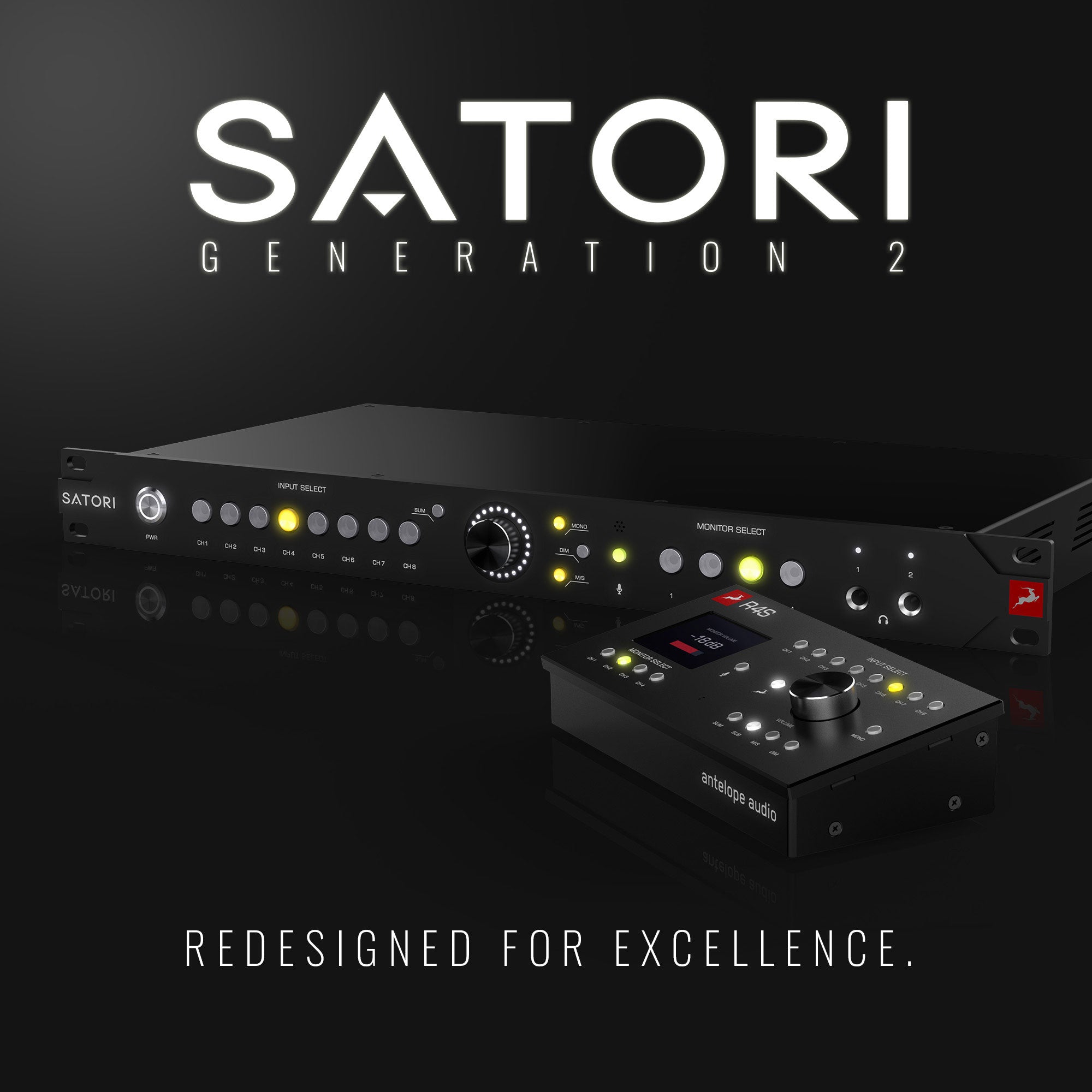 Antelope Audio Satori Gen 2 Monitoring Controller with R4S Remote