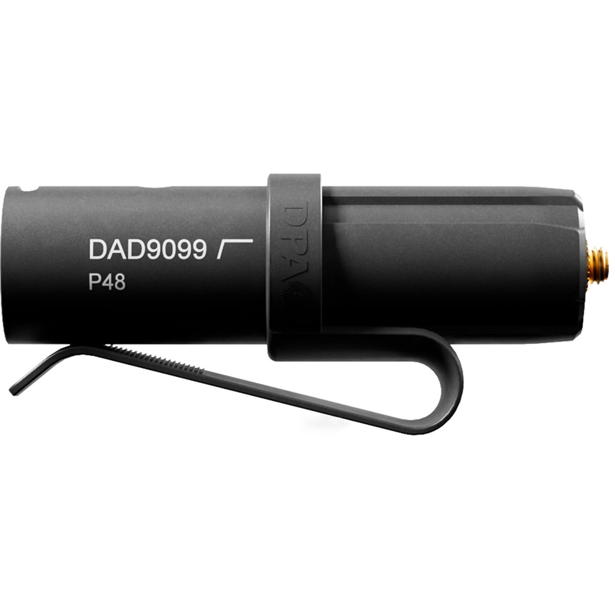 DPA DAD9099 MicroLock to 3-Pin XLR Adapter with Low-Cut Filter and Belt Clip