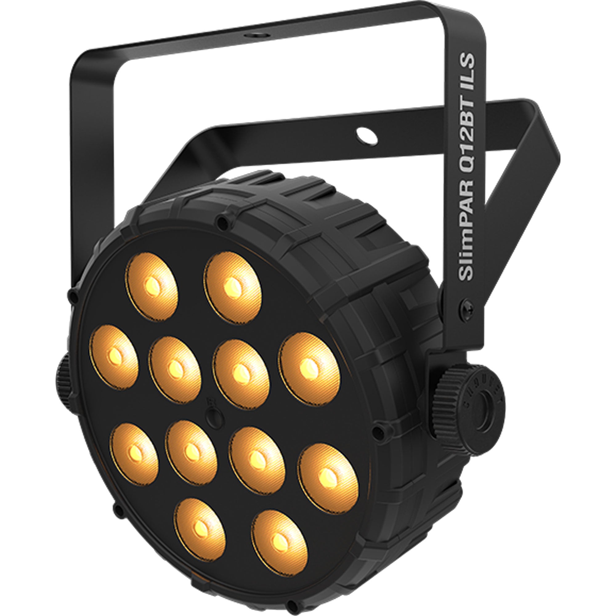 Chauvet DJ SlimPAR Q12BT ILS Compact RGBA LED Par Wash Light Fixture with Bluetooth