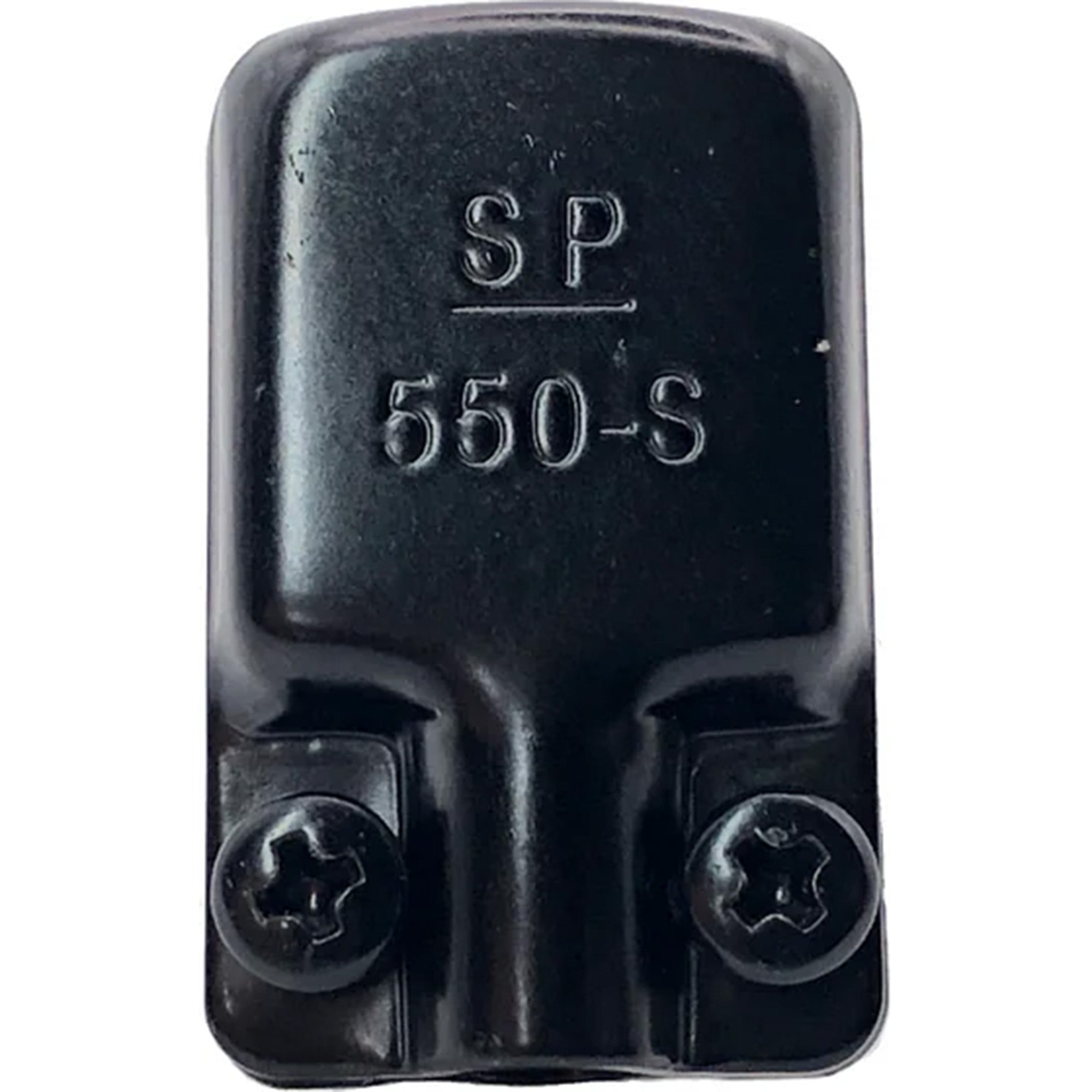 SquarePlug SP550-SBK Compact Pancake Right-Angle 1/4" TRS Stereo Cable Plug (Black)