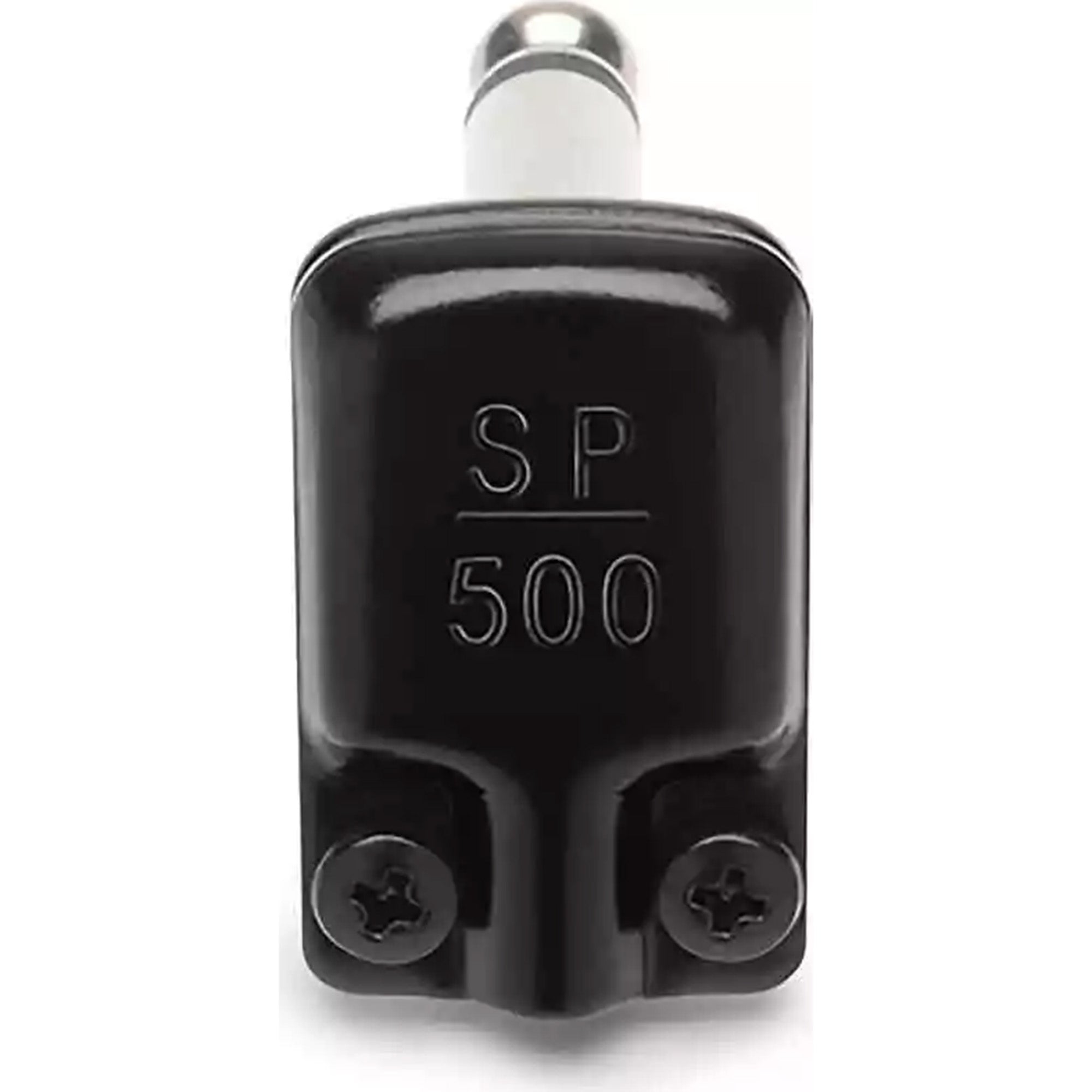 SquarePlug SP500BK Compact Pancake Right-Angle 1/4" TS Mono Cable Plug (Black)